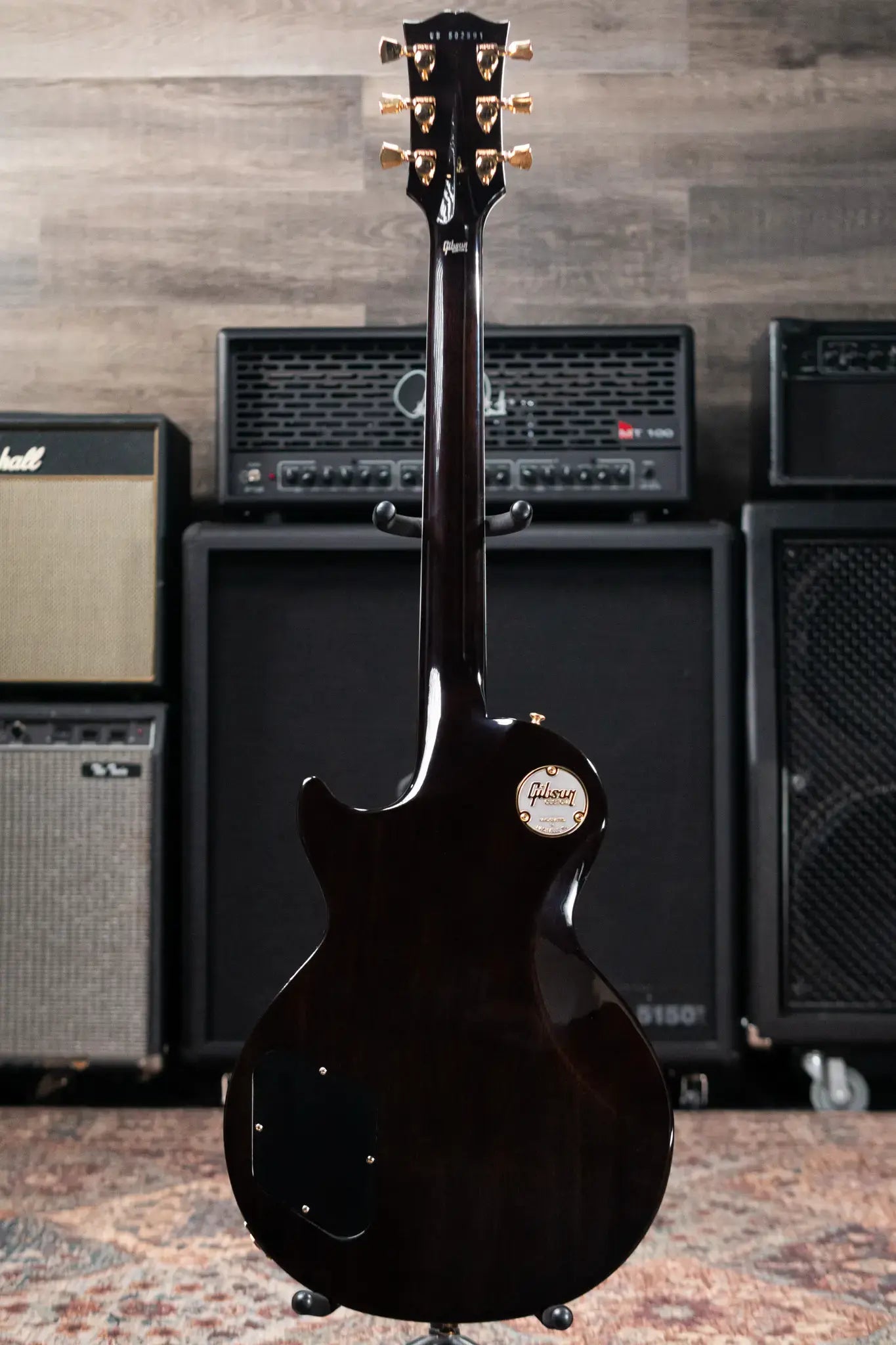 Gibson Custom Shop Les Paul Axcess Electric Guitar, Figured Top with Ebony Fingerboard - Bengal Burst with Hardshell Case