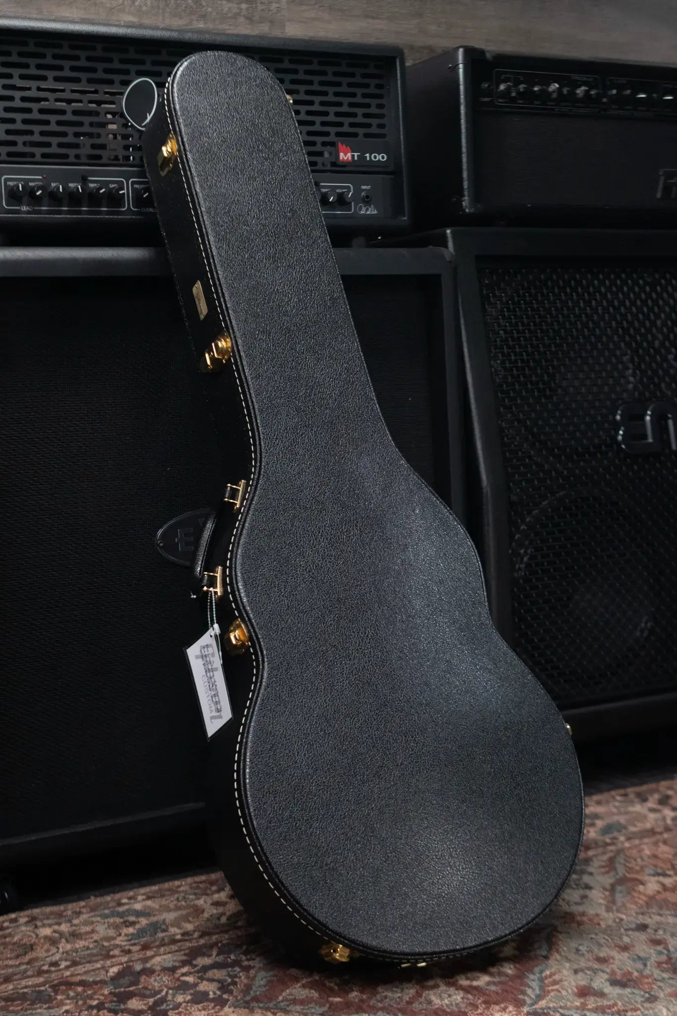Gibson Custom Shop Les Paul Axcess Electric Guitar, Figured Top with Ebony Fingerboard - Bengal Burst with Hardshell Case