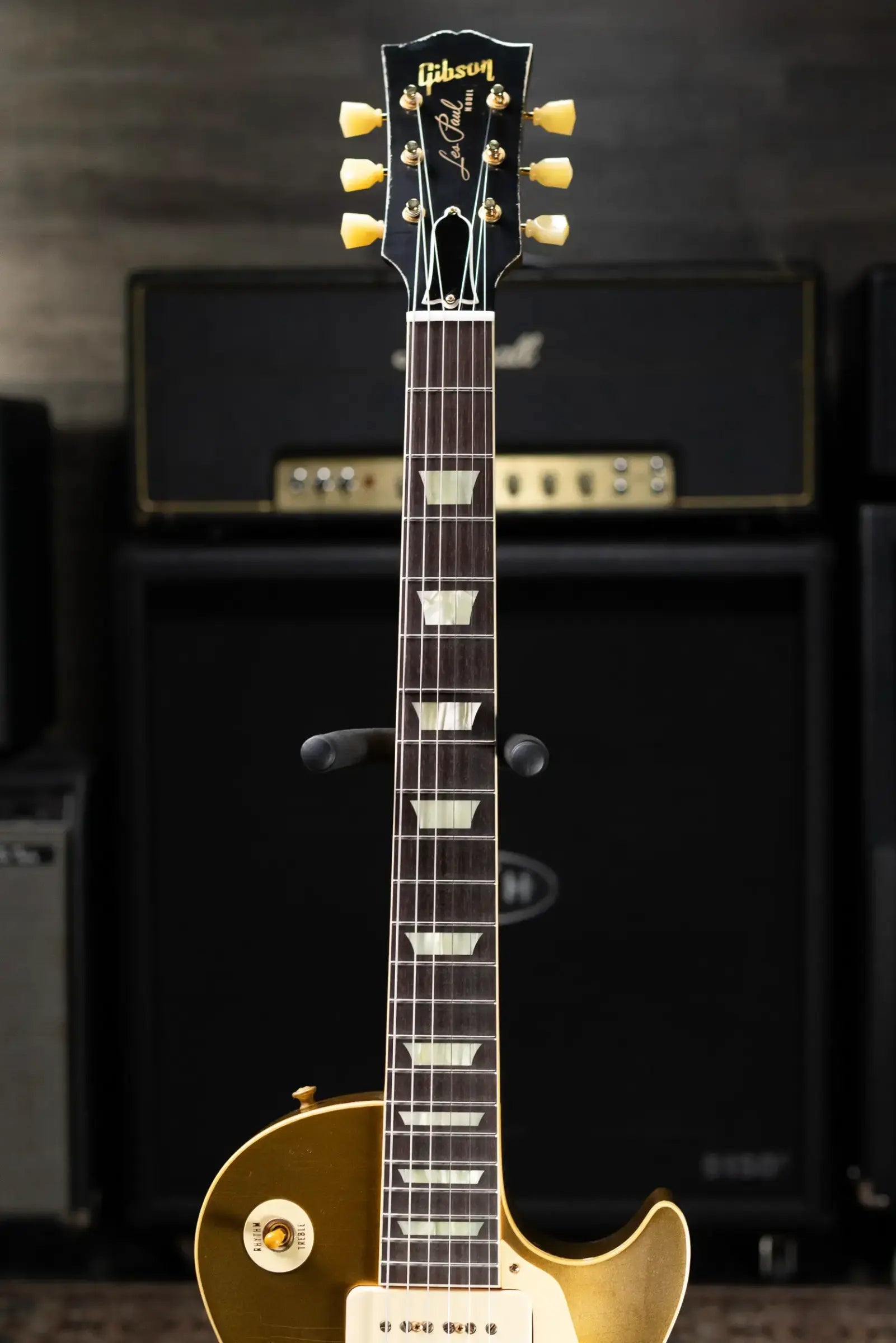 Gibson Custom Shop Limited Edition 1956 Les Paul Standard Reissue Murphy Lab Electric Guitar - All Gold Light Aged with Hardshell Case