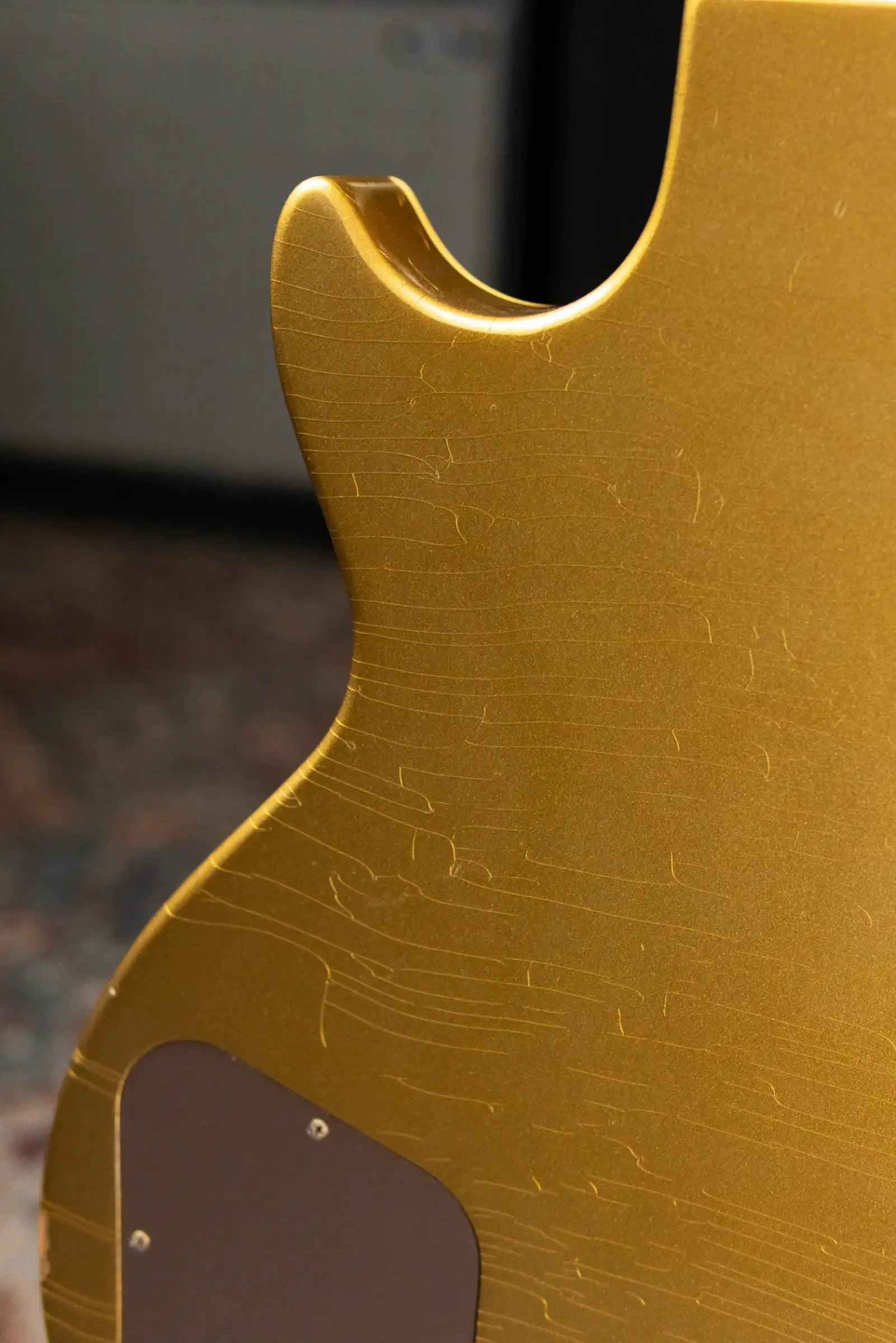 Gibson Custom Shop Limited Edition 1956 Les Paul Standard Reissue Murphy Lab Electric Guitar - All Gold Light Aged with Hardshell Case