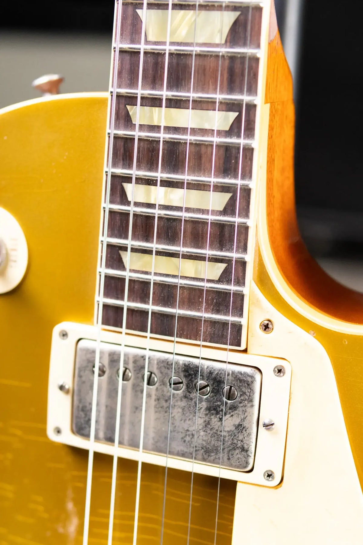 Gibson Custom Shop Limited Edition 1957 Les Paul Standard Reissue Murphy Lab Electric Guitar - Mustard Gold Ultra Heavy Aged with Hardshell Case