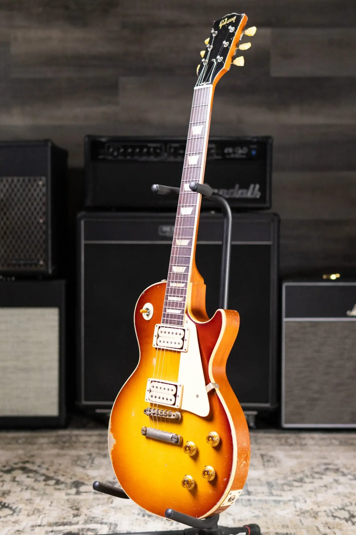 Gibson Custom Shop Limited Edition 1957 Les Paul Standard Reissue Murphy Lab Electric Guitar - Refin Burst Ultra Heavy Aged with Hardshell Case