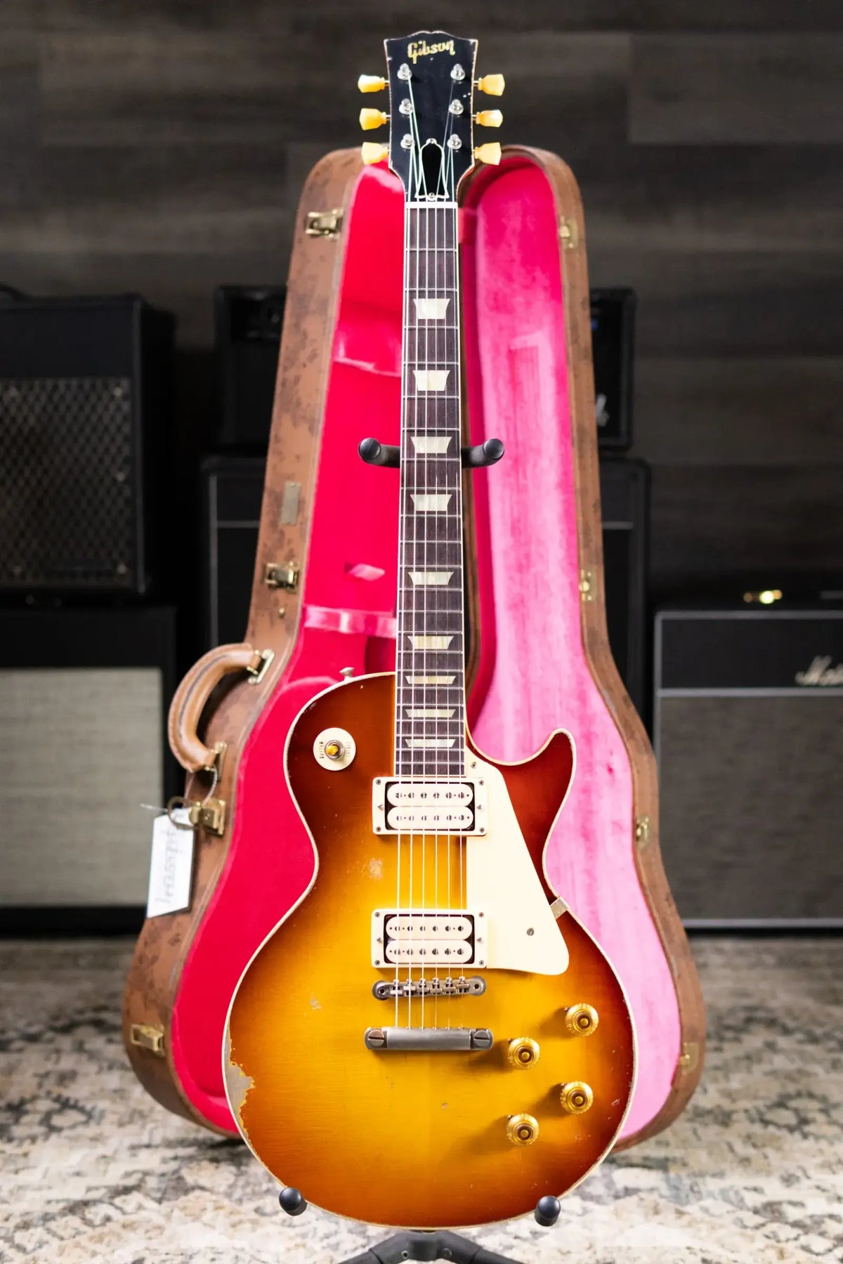 Gibson Custom Shop Limited Edition 1957 Les Paul Standard Reissue Murphy Lab Electric Guitar - Refin Burst Ultra Heavy Aged with Hardshell Case
