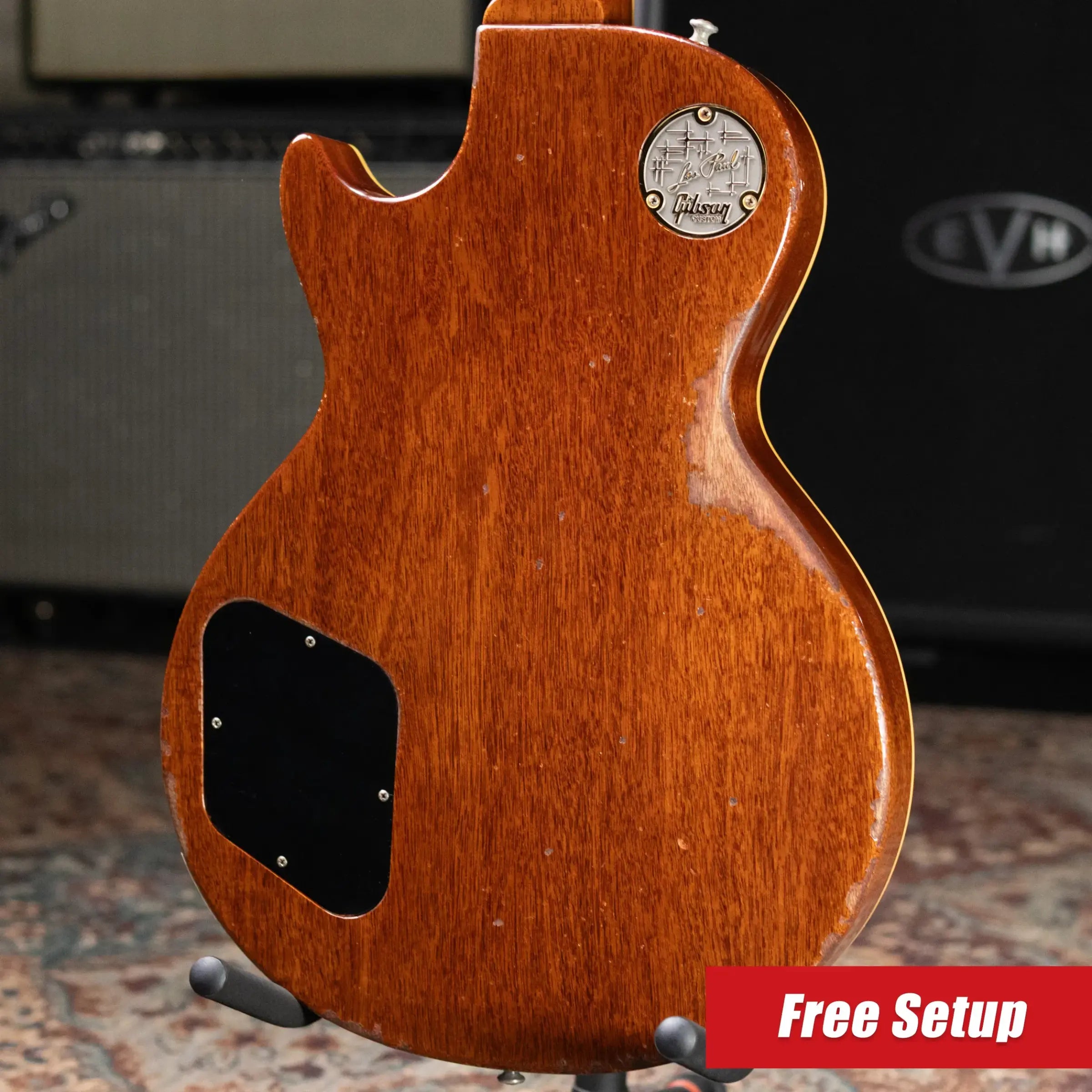 Gibson Custom Shop Limited Edition 1959 Les Paul Standard Reissue Murphy Lab Electric Guitar - Faded Peach Burst Heavy Aged with Hardshell Case