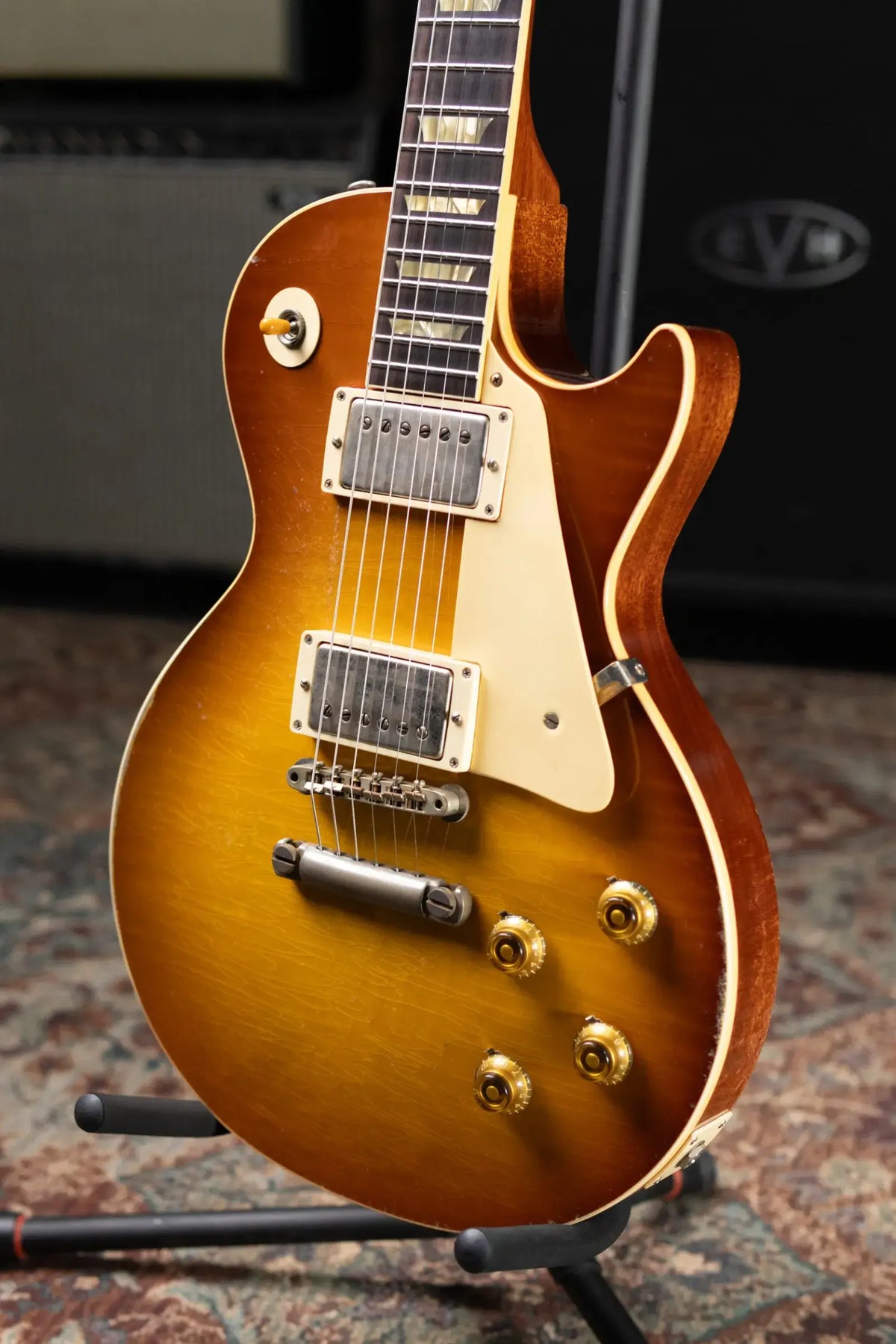 Gibson Custom Shop Limited Edition 1959 Les Paul Standard Reissue Murphy Lab Electric Guitar - Faded Peach Burst Heavy Aged with Hardshell Case