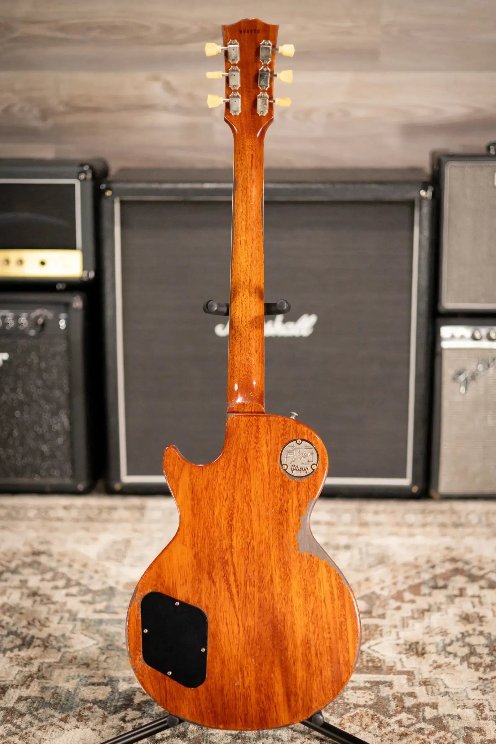 Gibson Custom Shop Limited Edition 1959 Les Paul Standard Reissue Murphy Lab Electric Guitar - Molten Amber Burst Heavy Aged with Hardshell Case