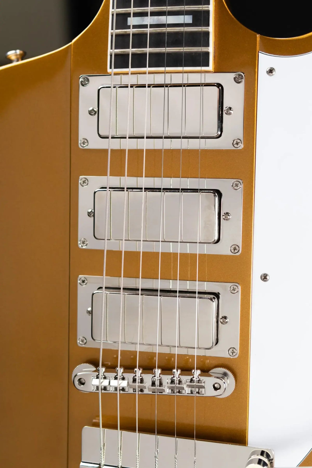 Gibson Custom Shop Limited Edition 1963 Firebird VII Maestro Electric Guitar - Double Gold Gloss with Hardshell Case