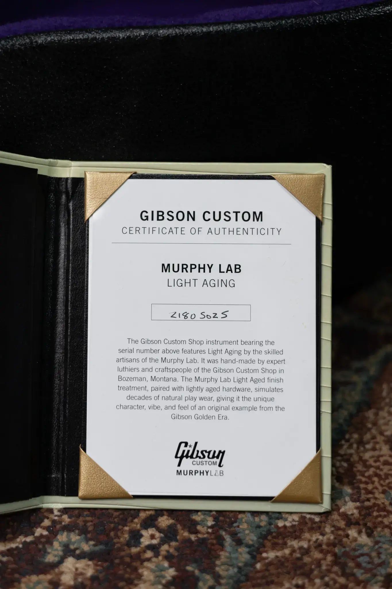 Gibson Custom Shop Murphy Lab 1929 Nick Lucas Acoustic Guitar - Argentine Grey with Hardshell Case - Used