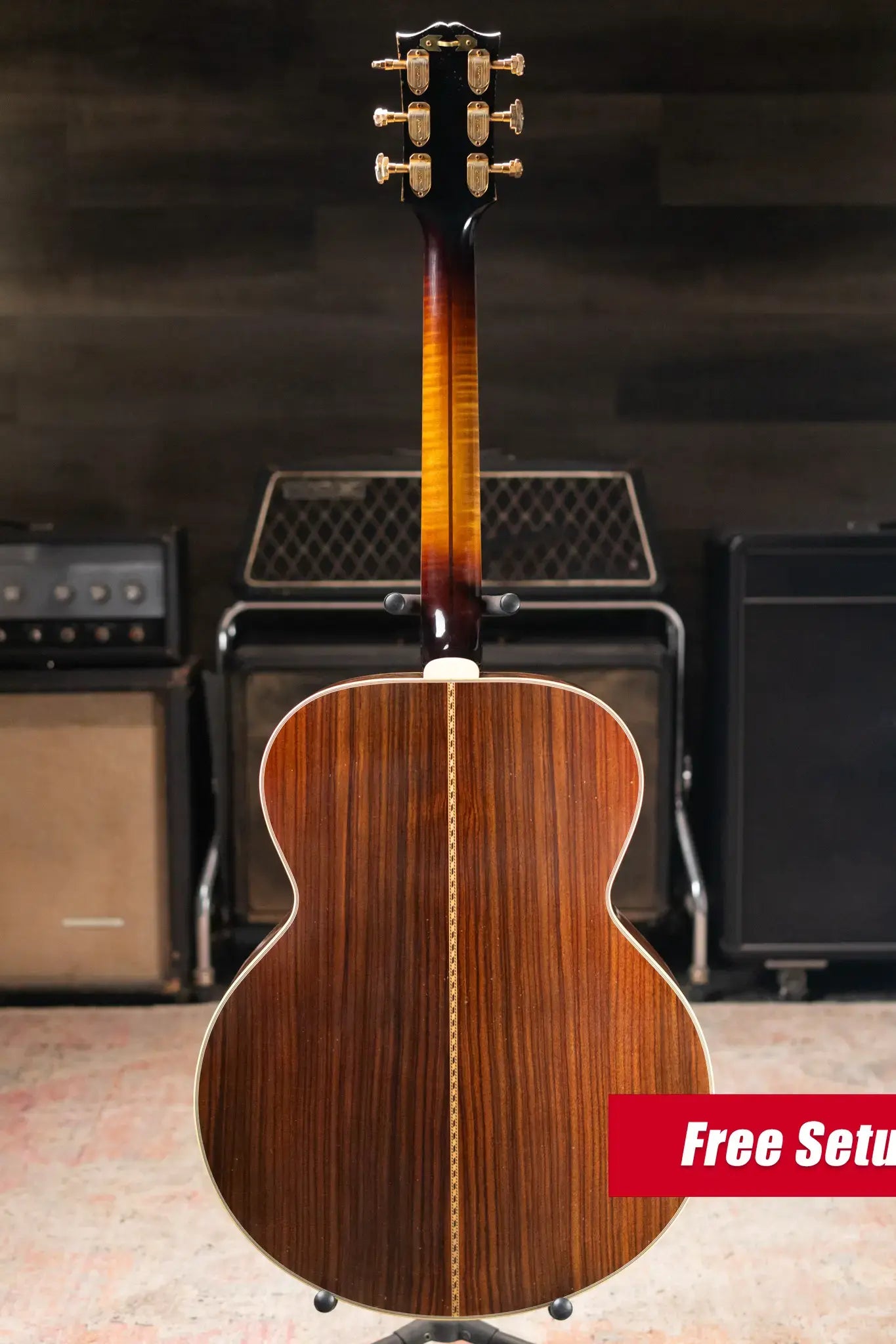 Gibson Custom Shop Pre-War SJ-200 Rosewood Murphy Lab Light Aged Acoustic Guitar - Faded Vintage Sunburst with Hardshell Case