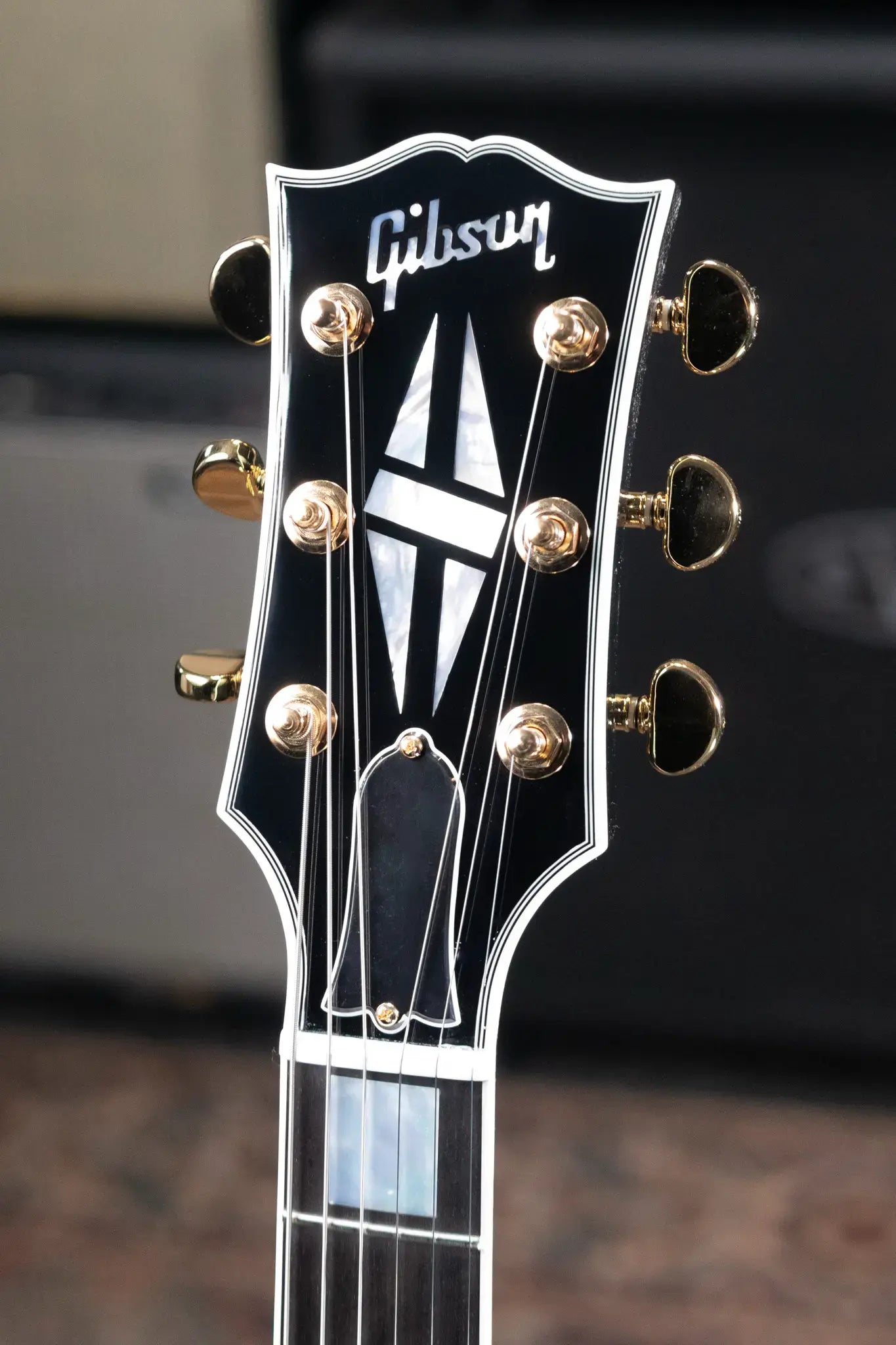 Gibson Custom Shop SG Custom 2-Pickup with Ebony Fingerboard Gloss Electric Guitar - Ebony with Hardshell Case