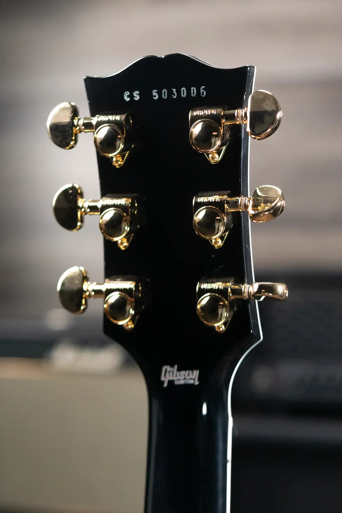 Gibson Custom Shop SG Custom 2-Pickup with Ebony Fingerboard Gloss Electric Guitar - Ebony with Hardshell Case