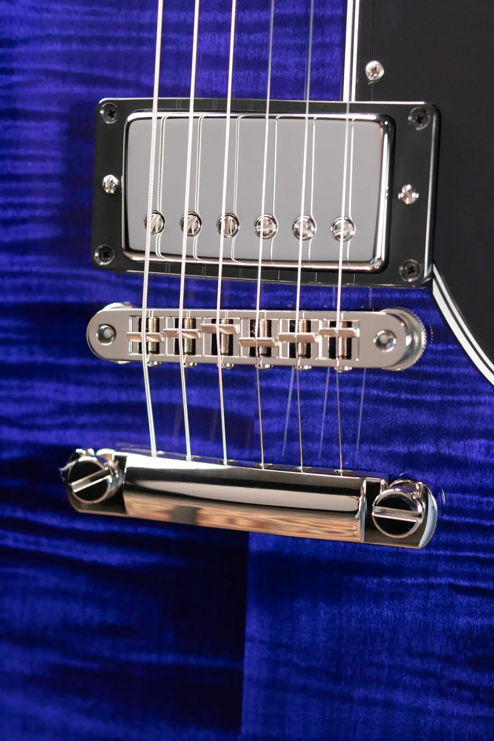 Gibson Custom Shop SG Custom Figured Top Electric Guitar - Blue Widow with Hardshell Case