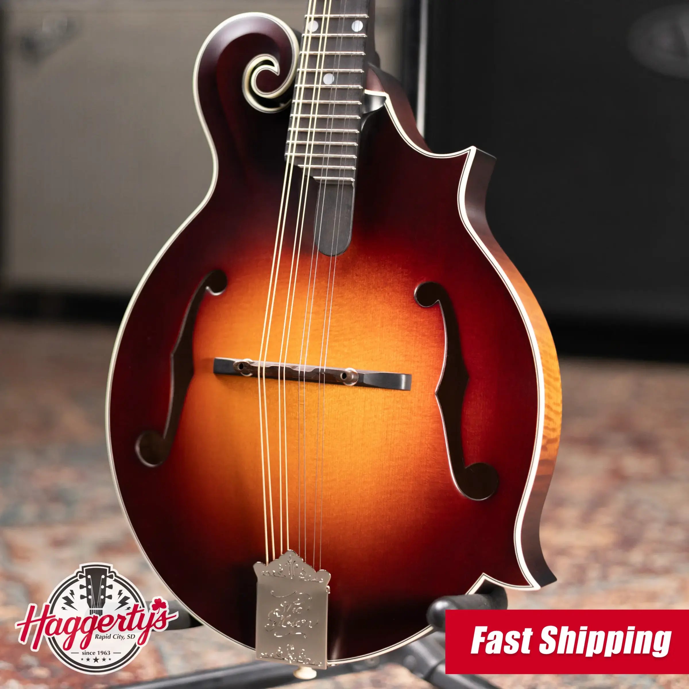 Gibson Custom Shop Sierra Hull F-5G VOS Varnish Mandolin - Sierra Burst with Hardshell Case