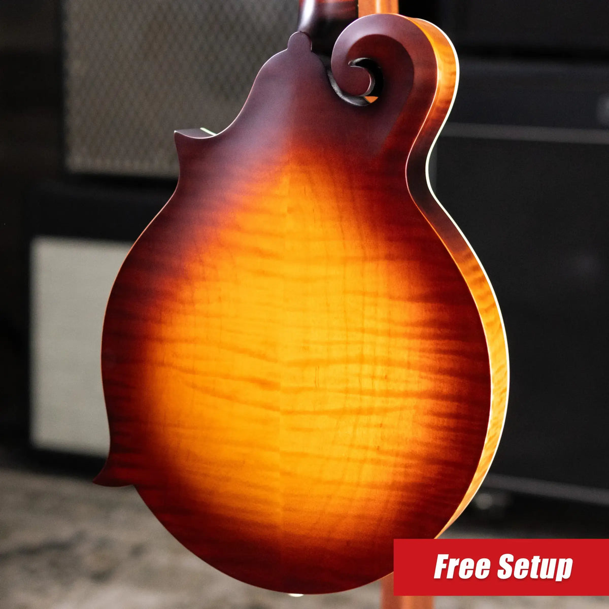 Gibson Custom Shop Sierra Hull F-5G VOS Varnish Mandolin - Sierra Burst with Hardshell Case