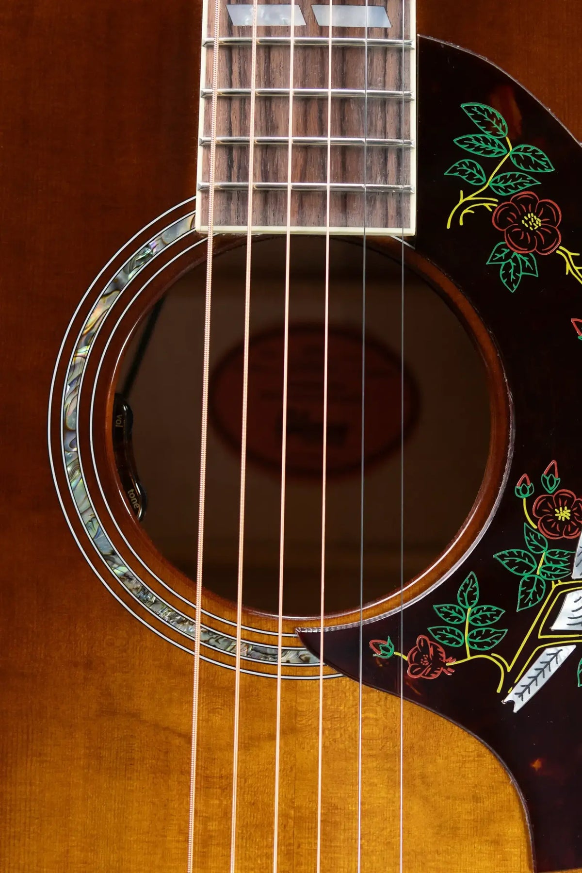 Gibson Dove Anniversary Limited Edition Acoustic/Electric Guitar - Cremona Burst with Hardshell Case