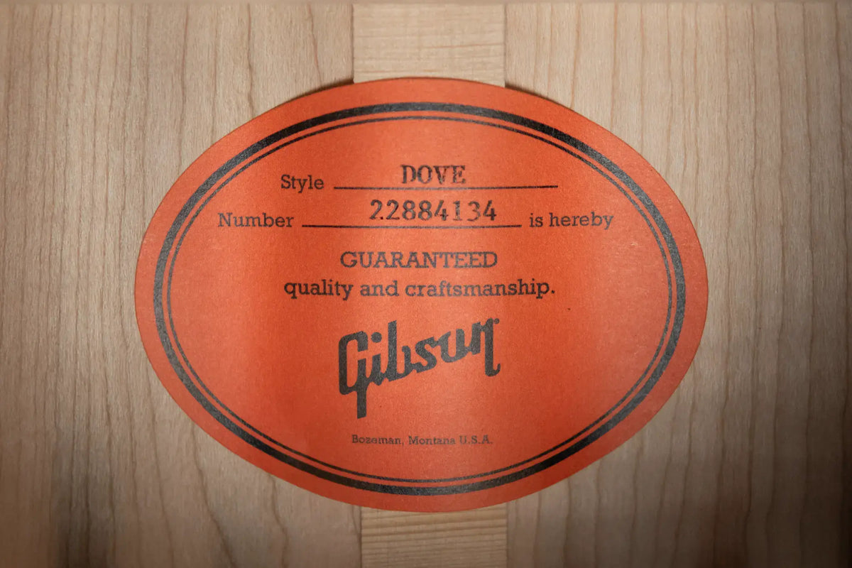 Gibson Dove Original Acoustic Electric Antique Natural with Hardshell Case 6736142d181ad