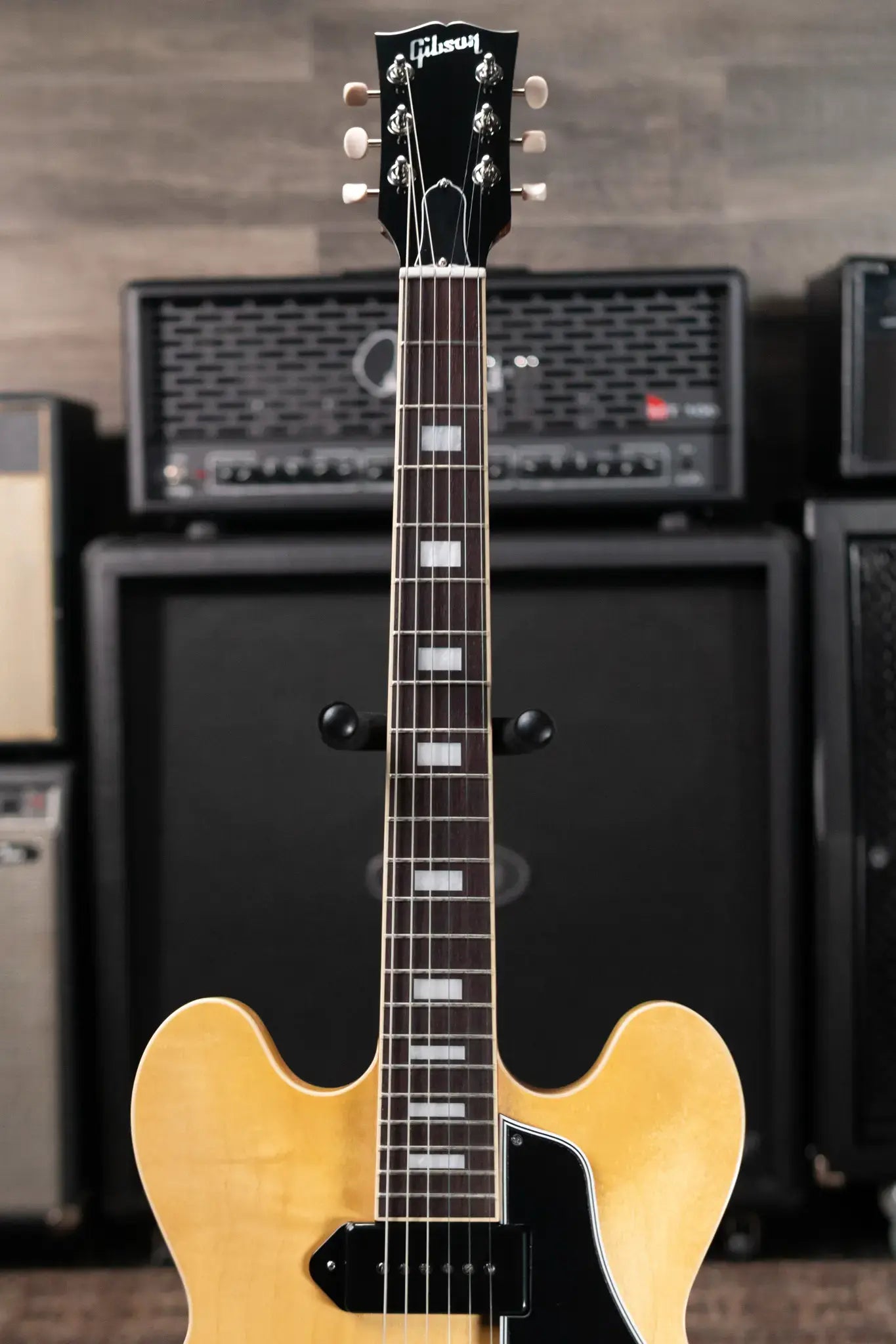 Gibson ES-330 Hollowbody Electric Guitar - Antique Natural with Hardshell Case