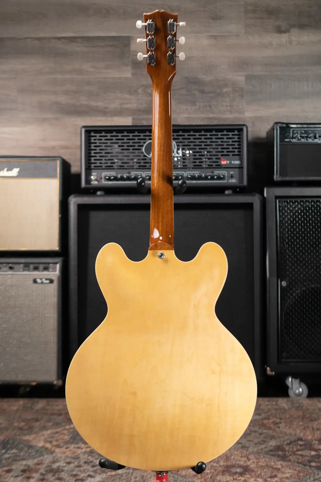 Gibson ES-330 Hollowbody Electric Guitar - Antique Natural with Hardshell Case