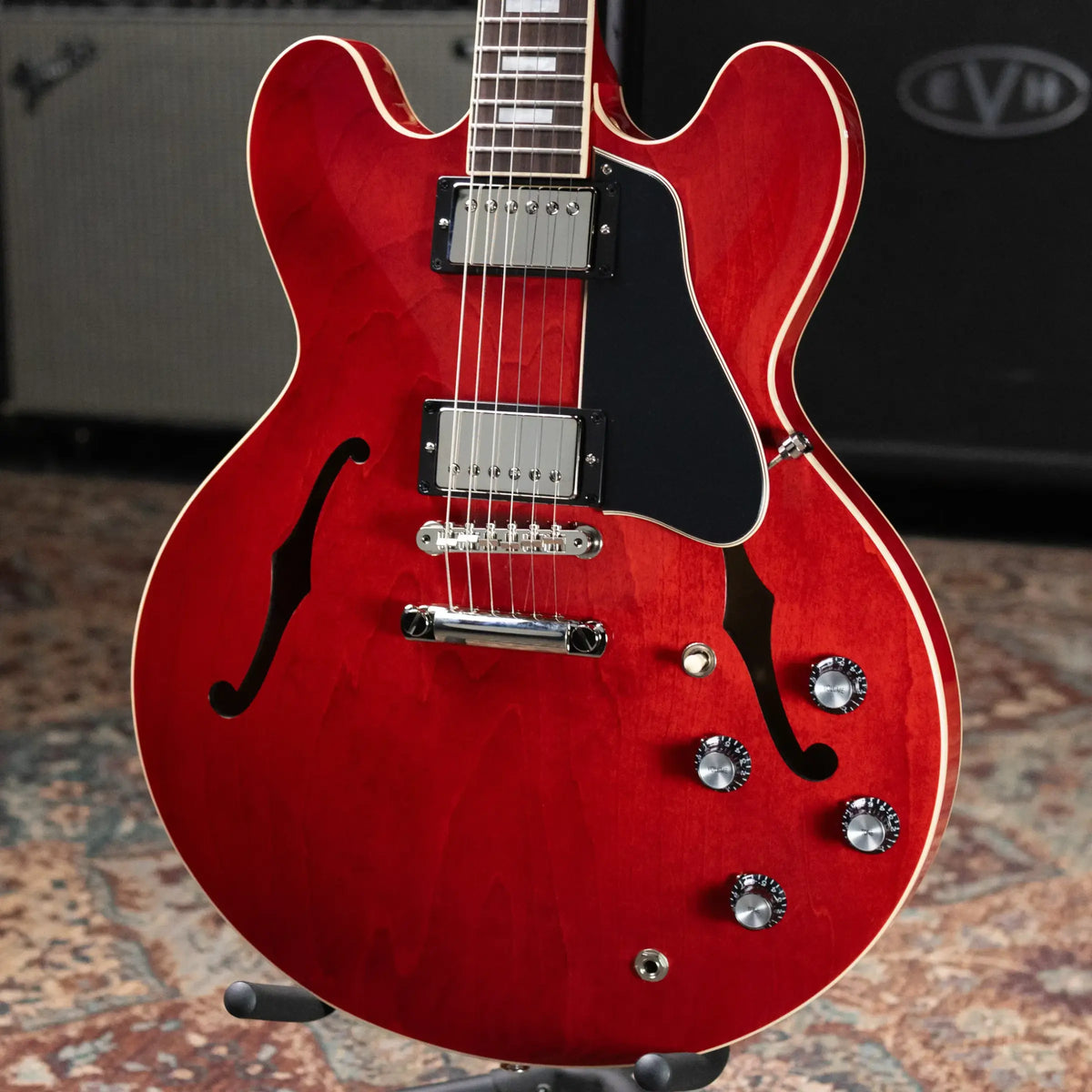 Gibson ES-335 '60s Semi-Hollow Electric Guitar - Sixties Cherry with Hardshell Case