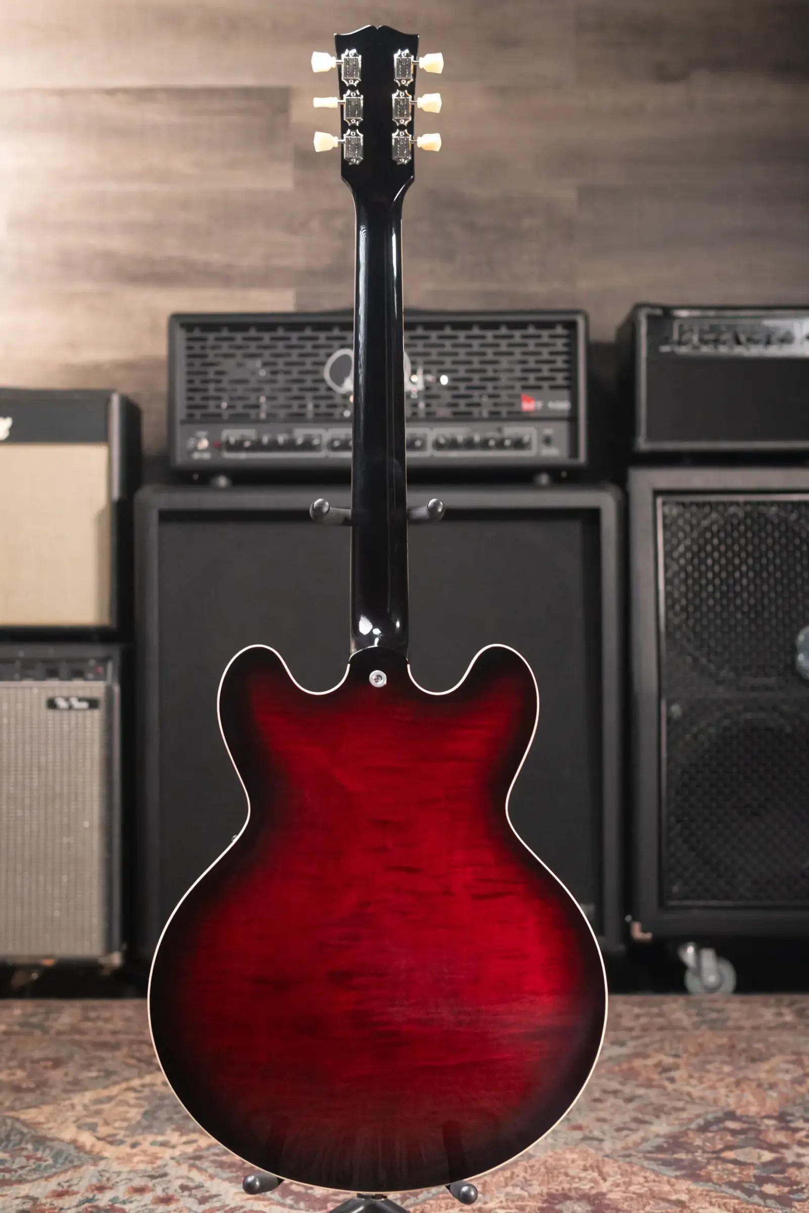 Gibson ES-335 Figured Semi-Hollow Electric Guitar - Blood Moon Burst with Hardshell Case