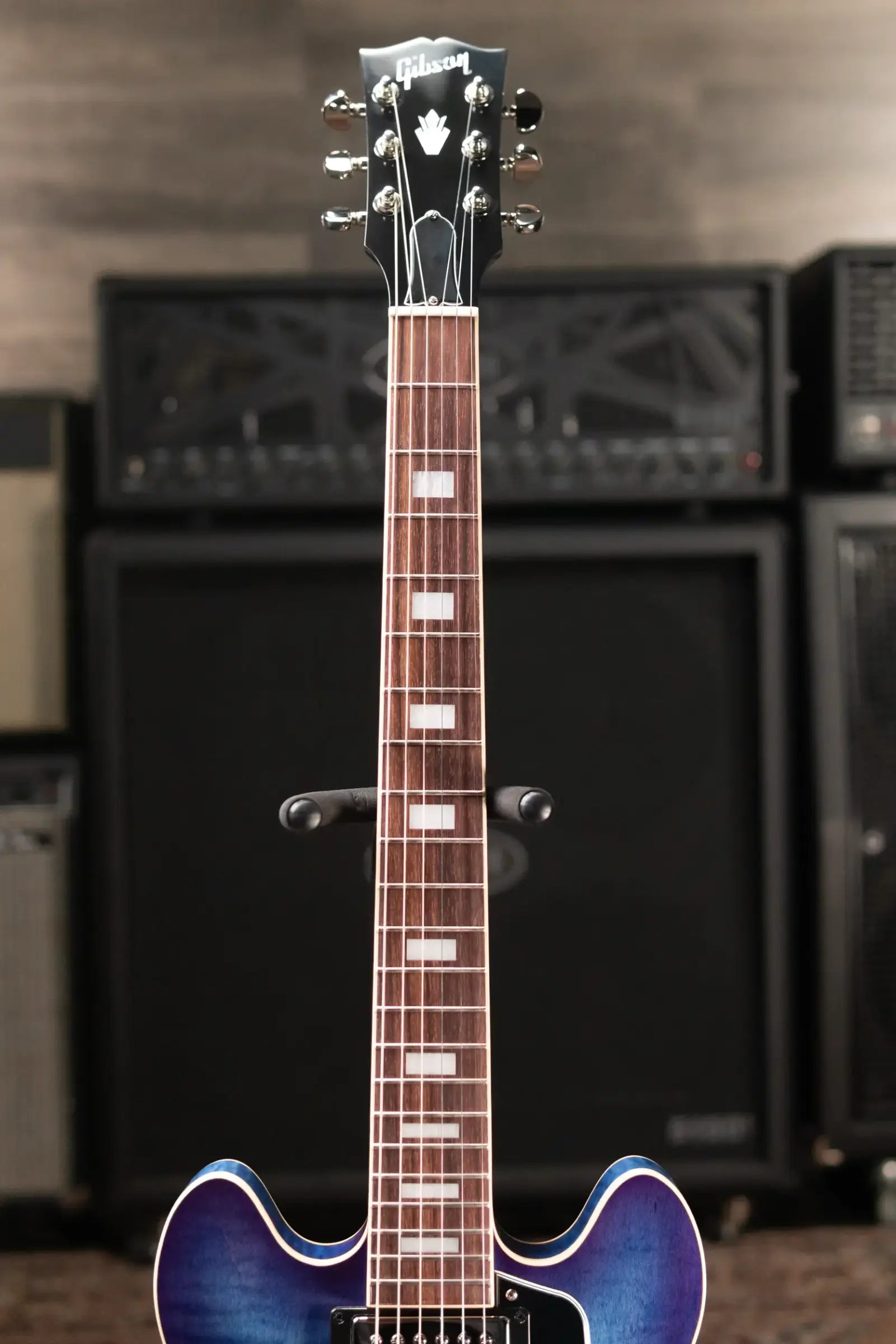 Gibson ES-339 Figured Semi-Hollow Electric Guitar - Blueberry Burst with Hardshell Case