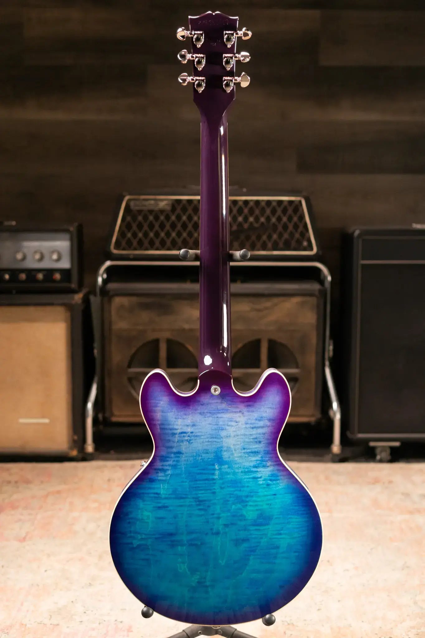 Gibson ES-339 Figured Semi-Hollow Electric Guitar - Blueberry Burst with Hardshell Case