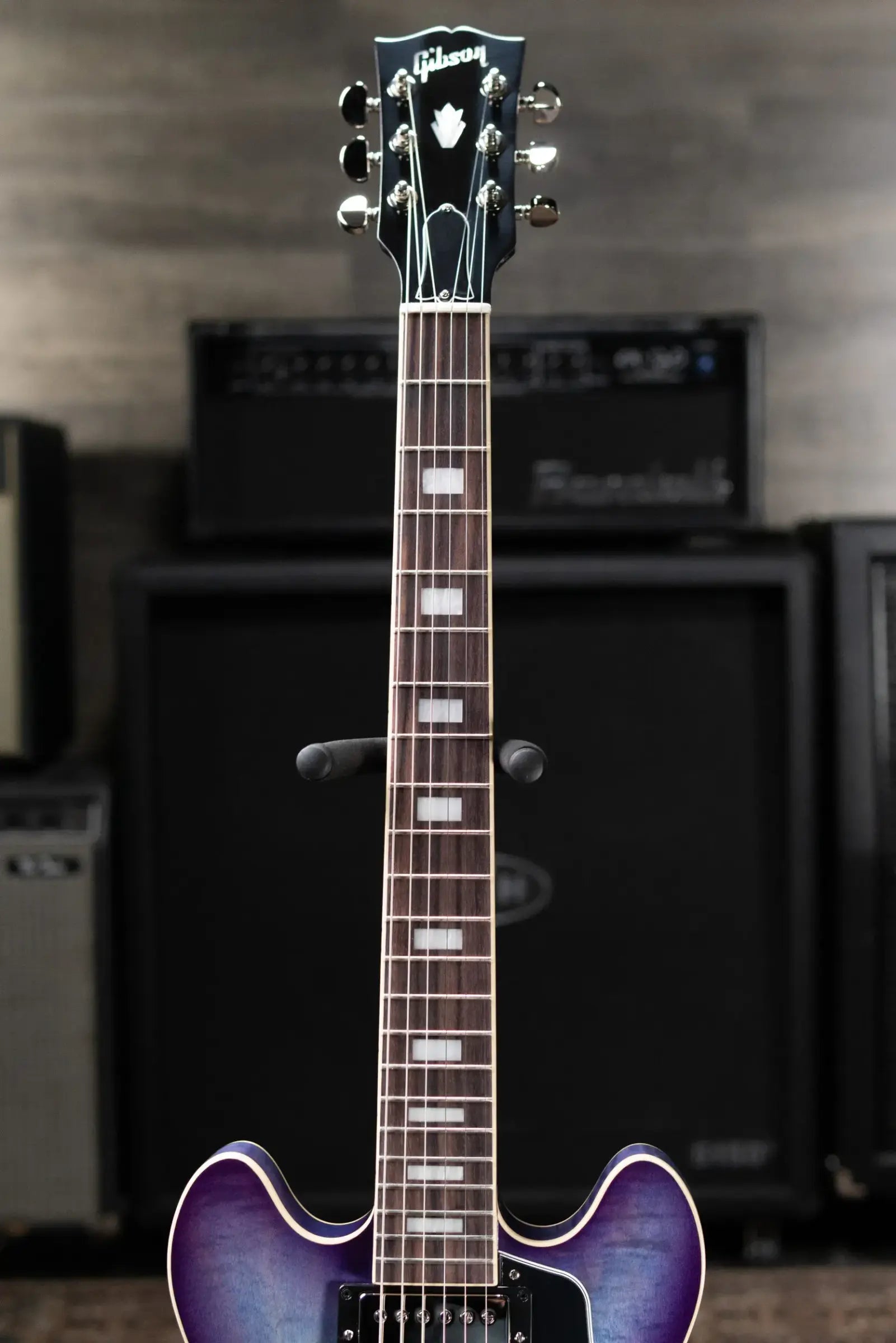 Gibson ES-339 Figured Semi-hollow Electric Guitar - Blueberry Burst with Hardshell Case