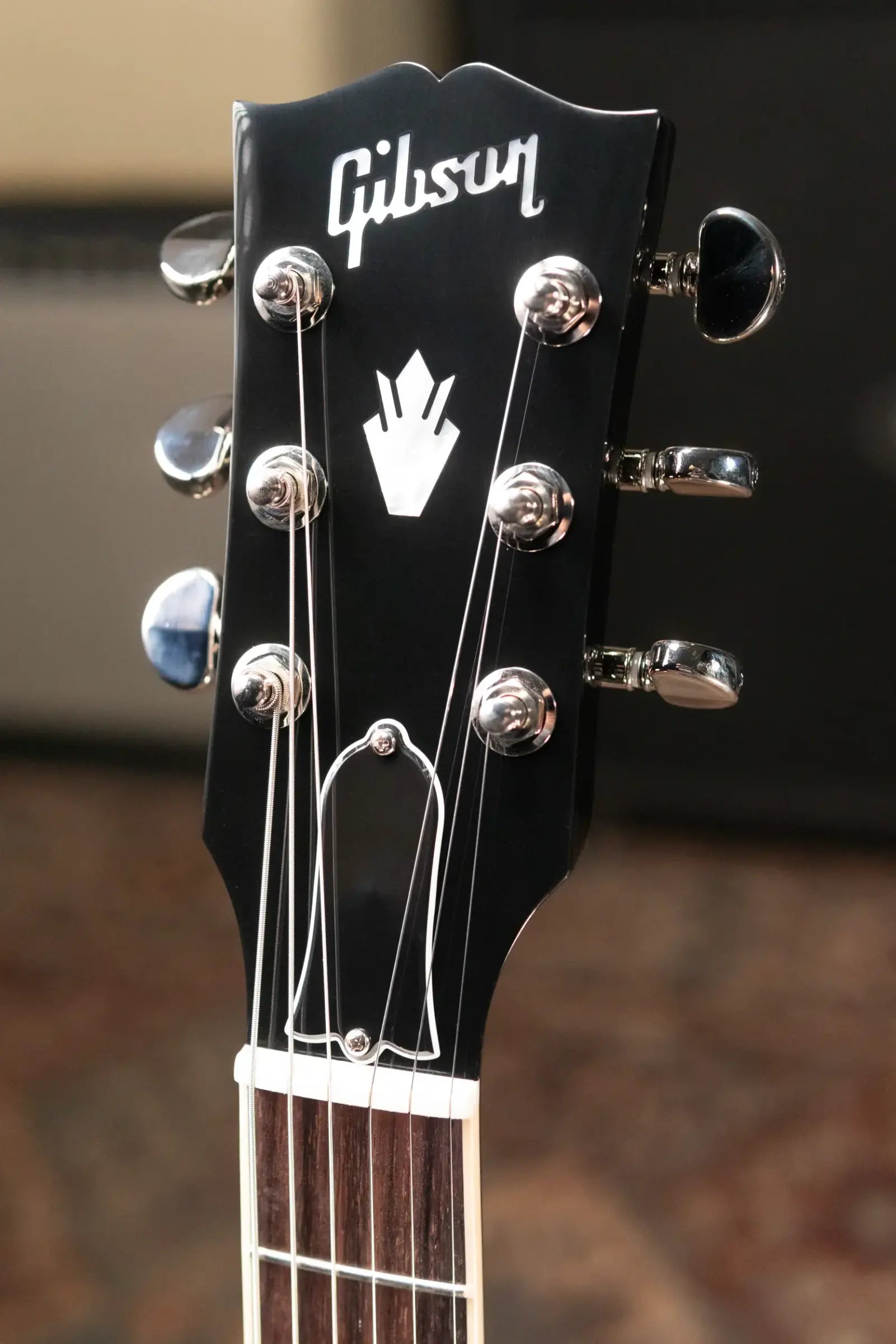 Gibson ES-339 Semi-Hollow Electric Guitar - Trans Ebony with Hardshell Case