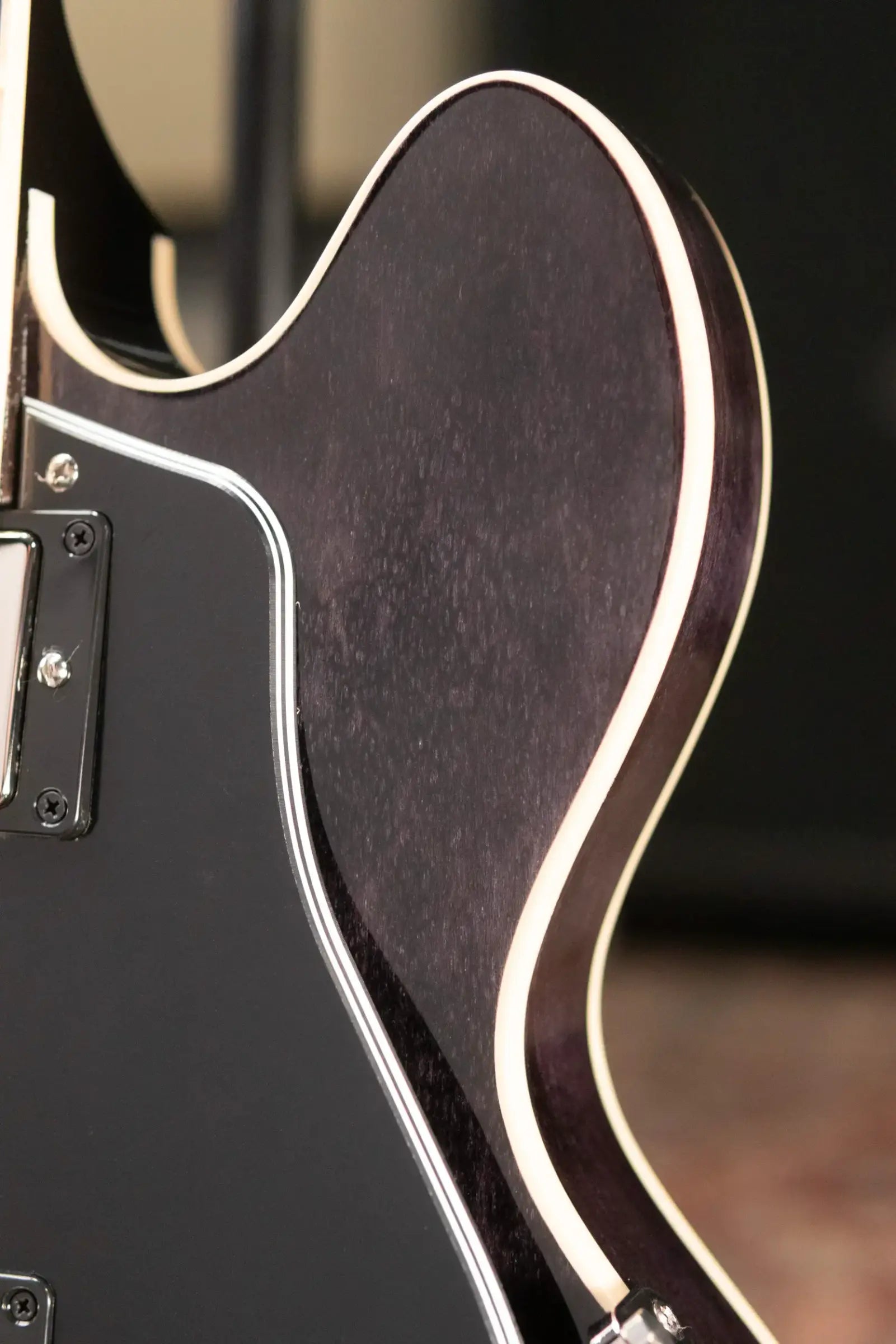 Gibson ES-339 Semi-Hollow Electric Guitar - Trans Ebony with Hardshell Case