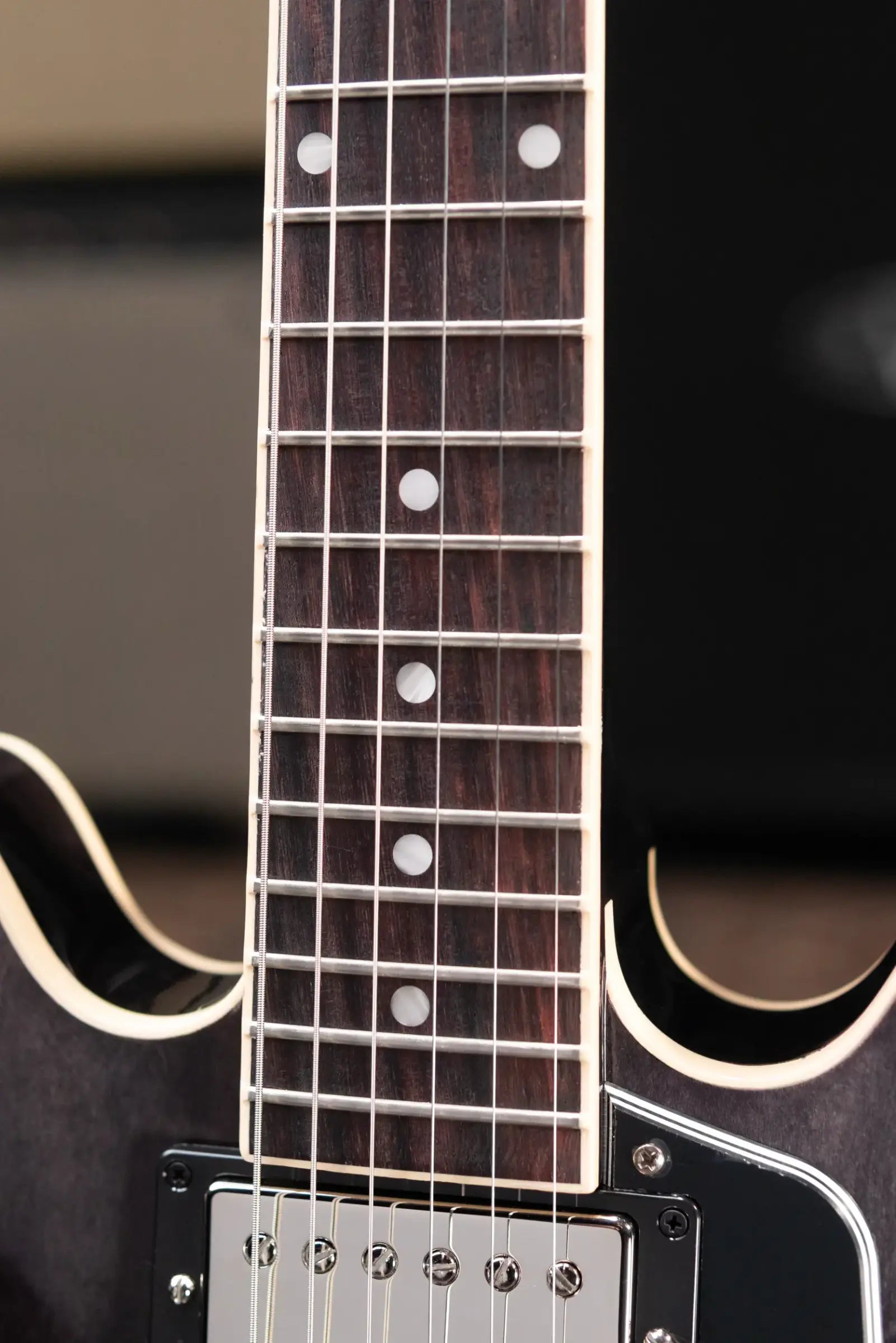 Gibson ES-339 Semi-Hollow Electric Guitar - Trans Ebony with Hardshell Case