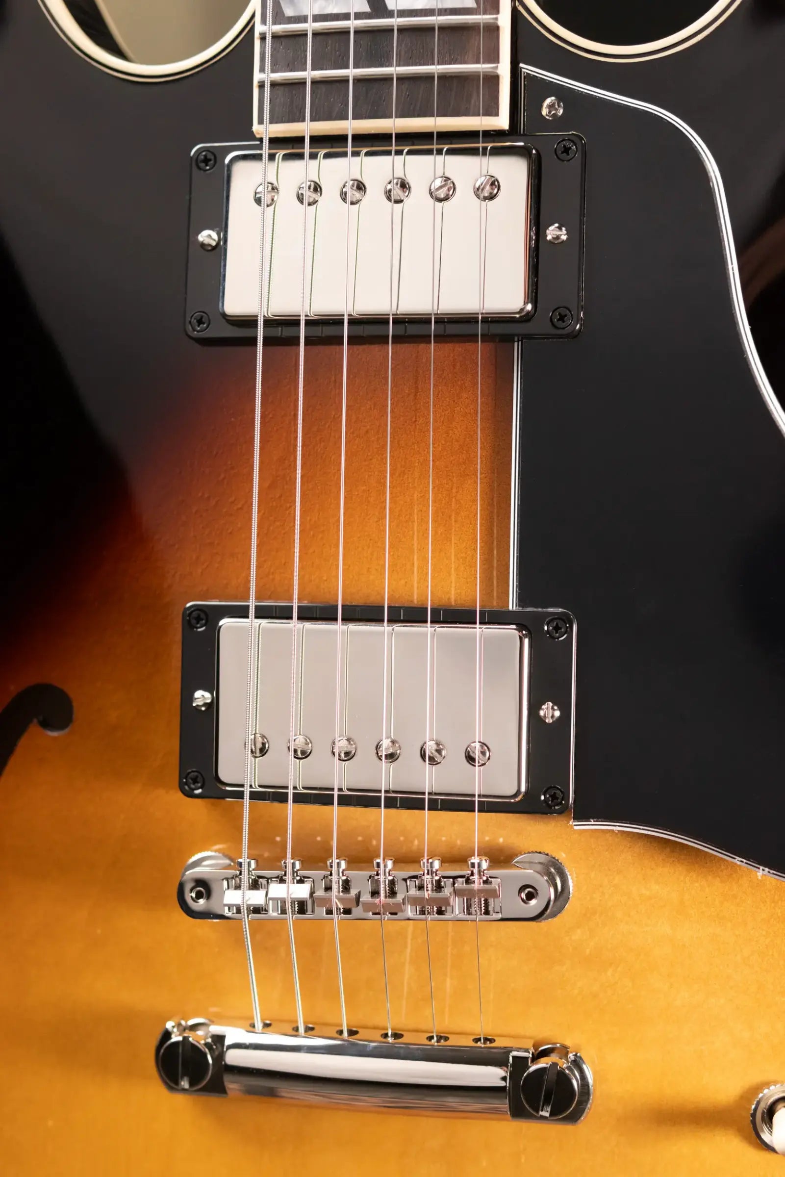Gibson ES-345 Semi-Hollow Electric Guitar - Vintage Burst with Hardshell Case