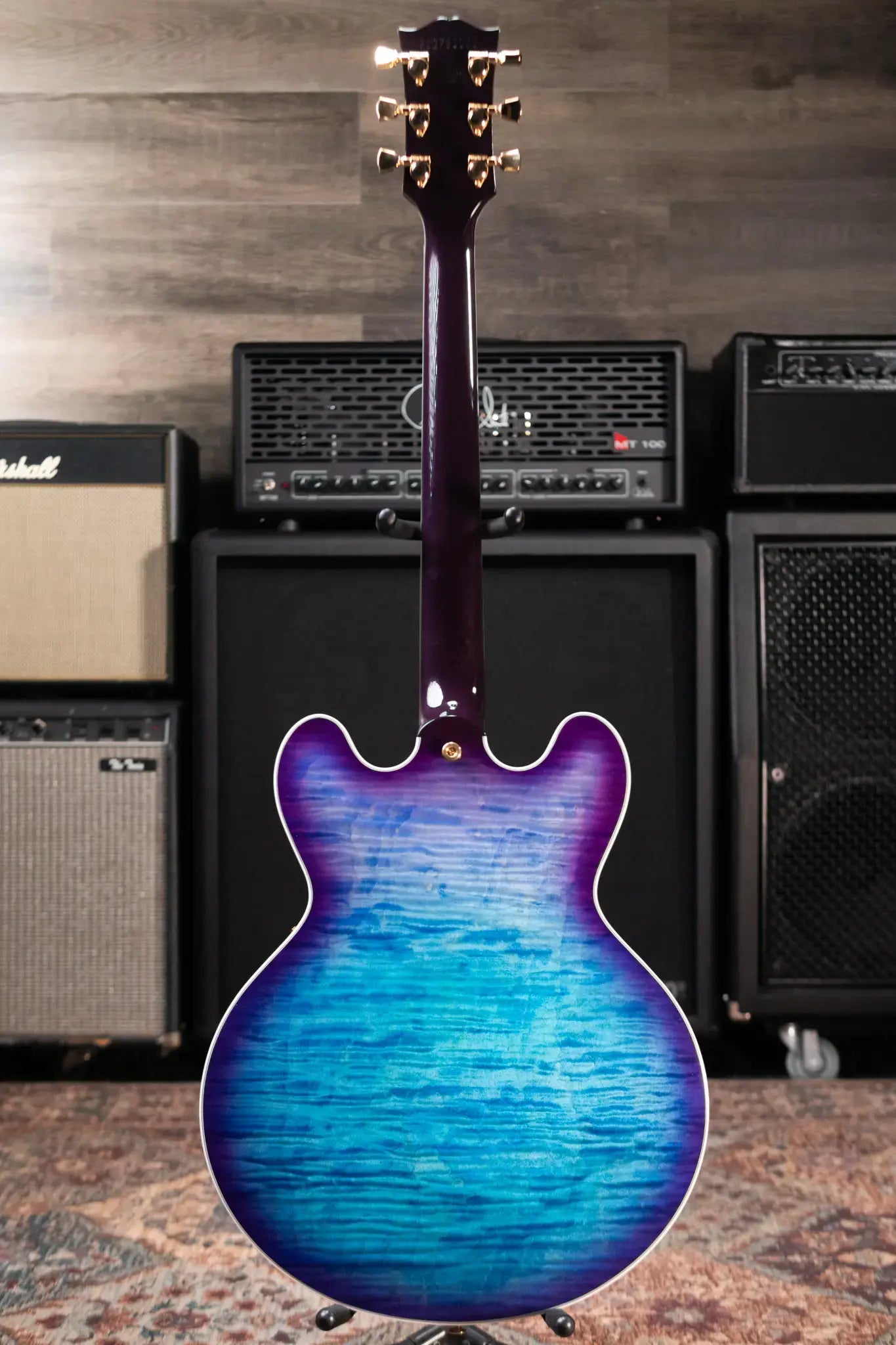 Gibson ES Supreme Semi-Hollow Electric Guitar - Blueberry Burst with Hardshell Case