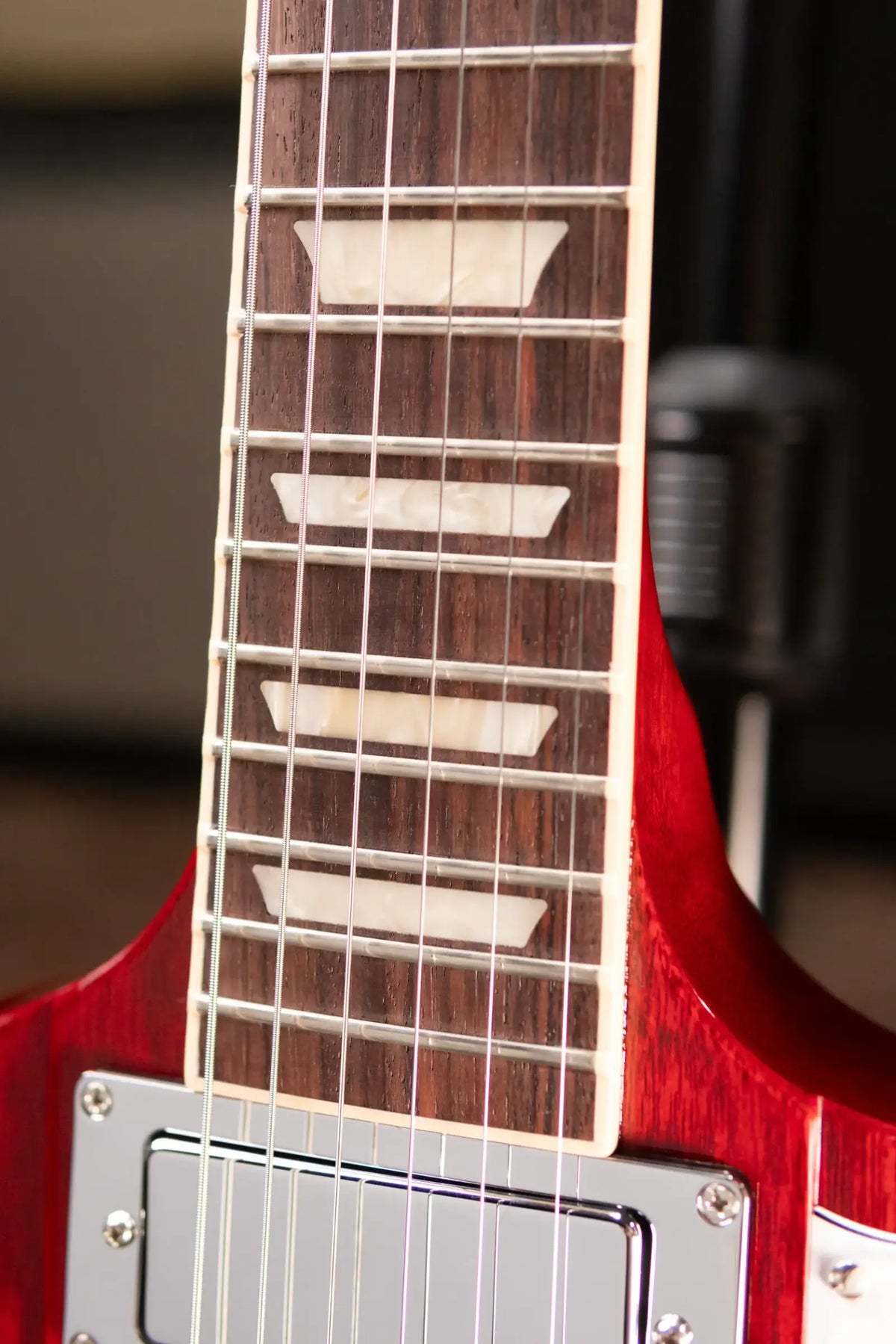 Gibson Firebird Platypus Electric Guitar - Vintage Cherry with Hardshell Case - Demo