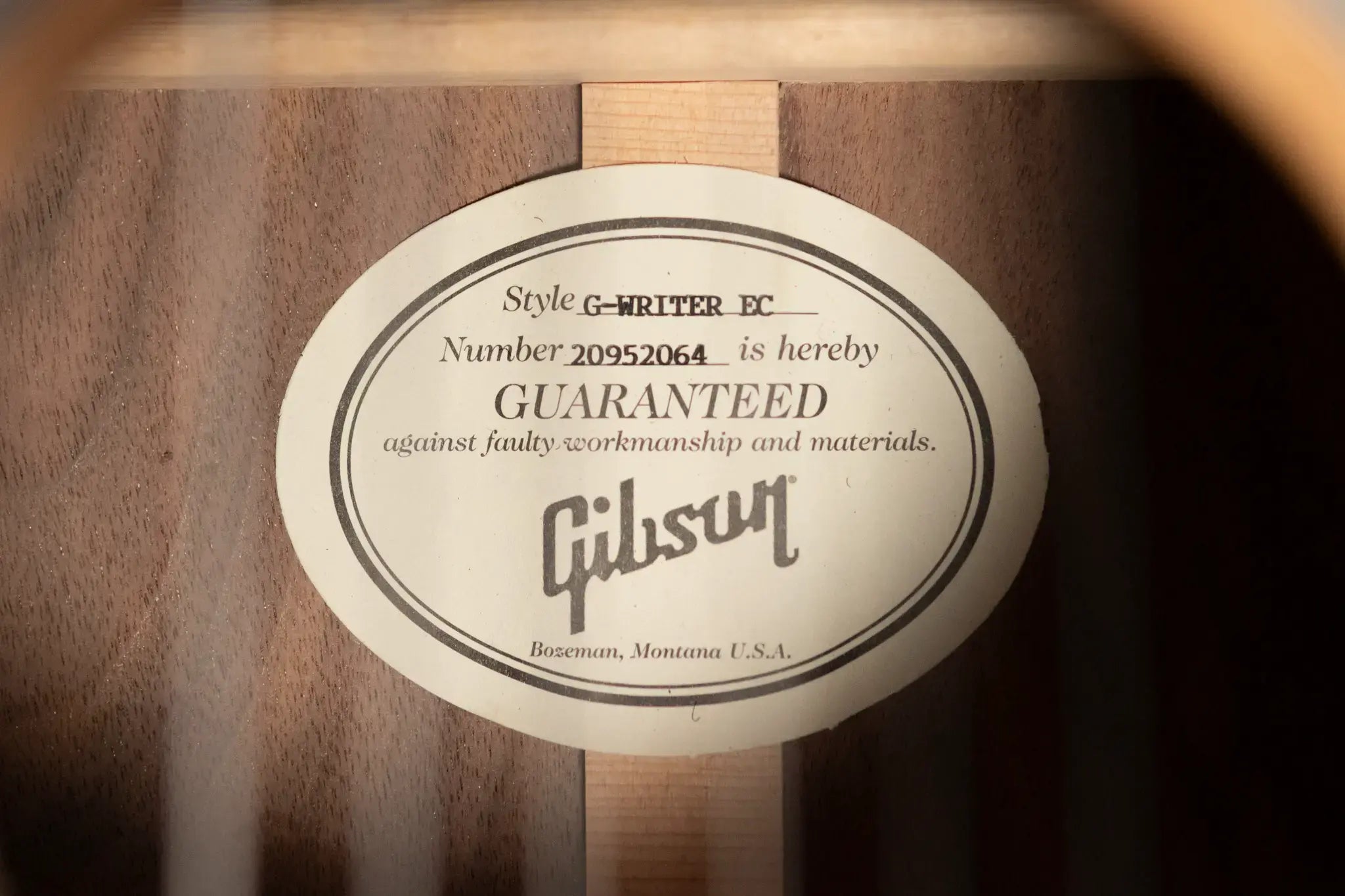 Gibson G-Writer EC Generation Collection with Gig Bag