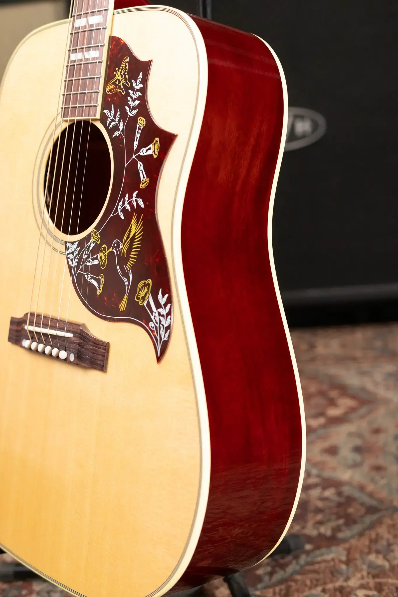Gibson Hummingbird Original Acoustic/Electric Guitar - Antique Natural with Hardshell Case