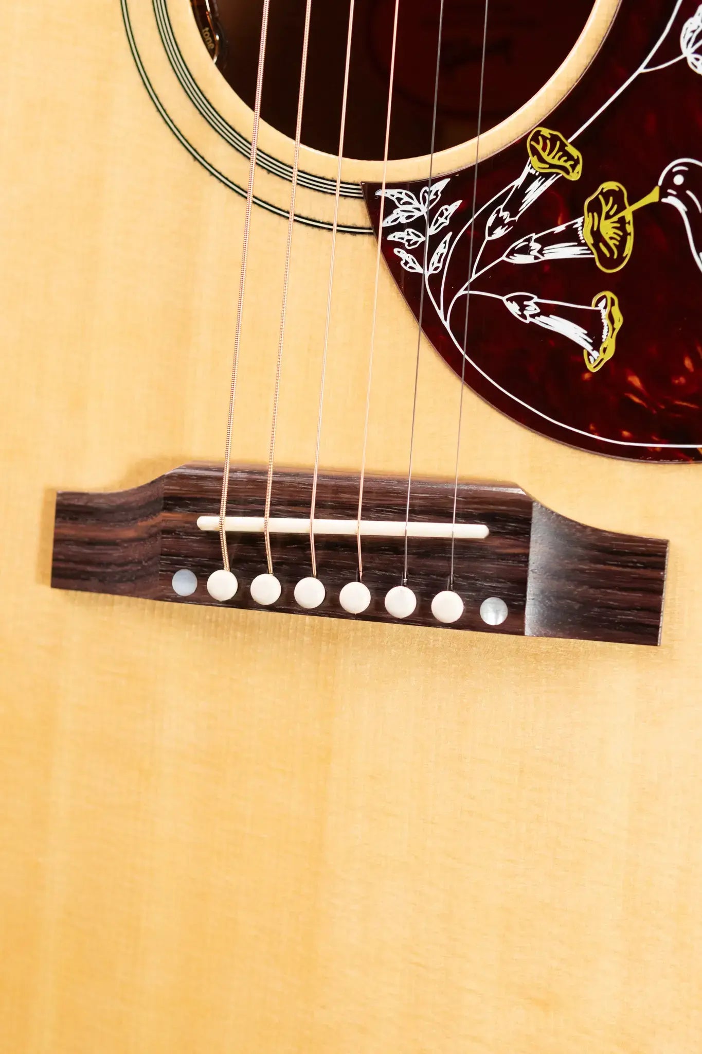 Gibson Hummingbird Original Acoustic/Electric Guitar - Antique Natural with Hardshell Case