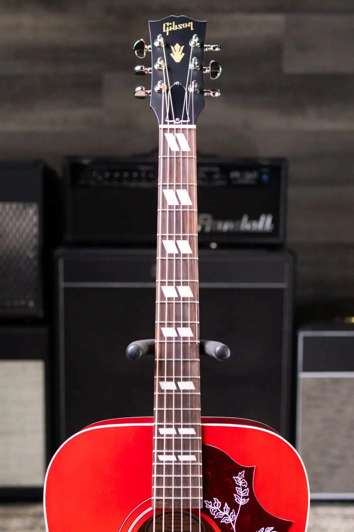 Gibson Hummingbird Special Acoustic/Electric Guitar - Satin Vintage Cherry Sunburst with Gig Bag