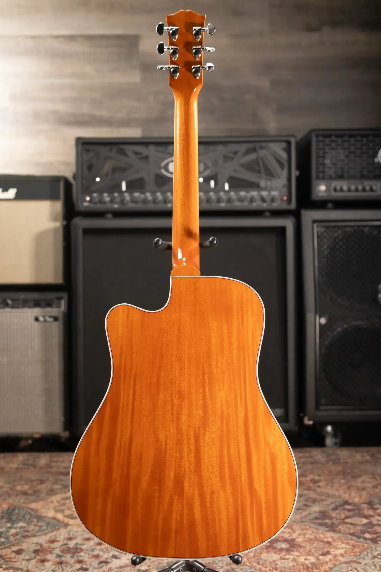 Gibson Hummingbird Standard EC Acoustic/Electric Guitar - Heritage Cherry Sunburst with Hardshell Case