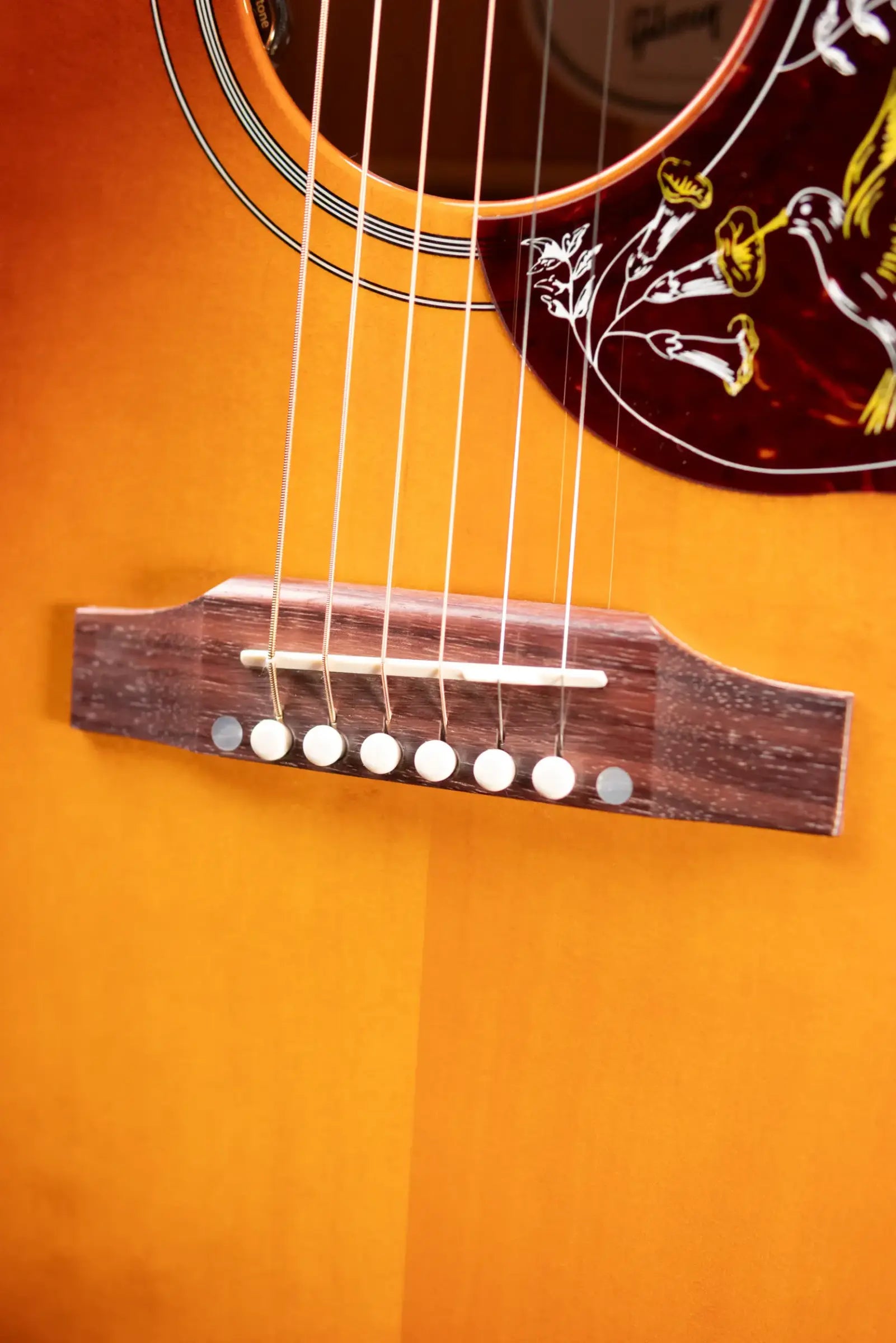 Gibson Hummingbird Standard EC Acoustic/Electric Guitar - Heritage Cherry Sunburst with Hardshell Case