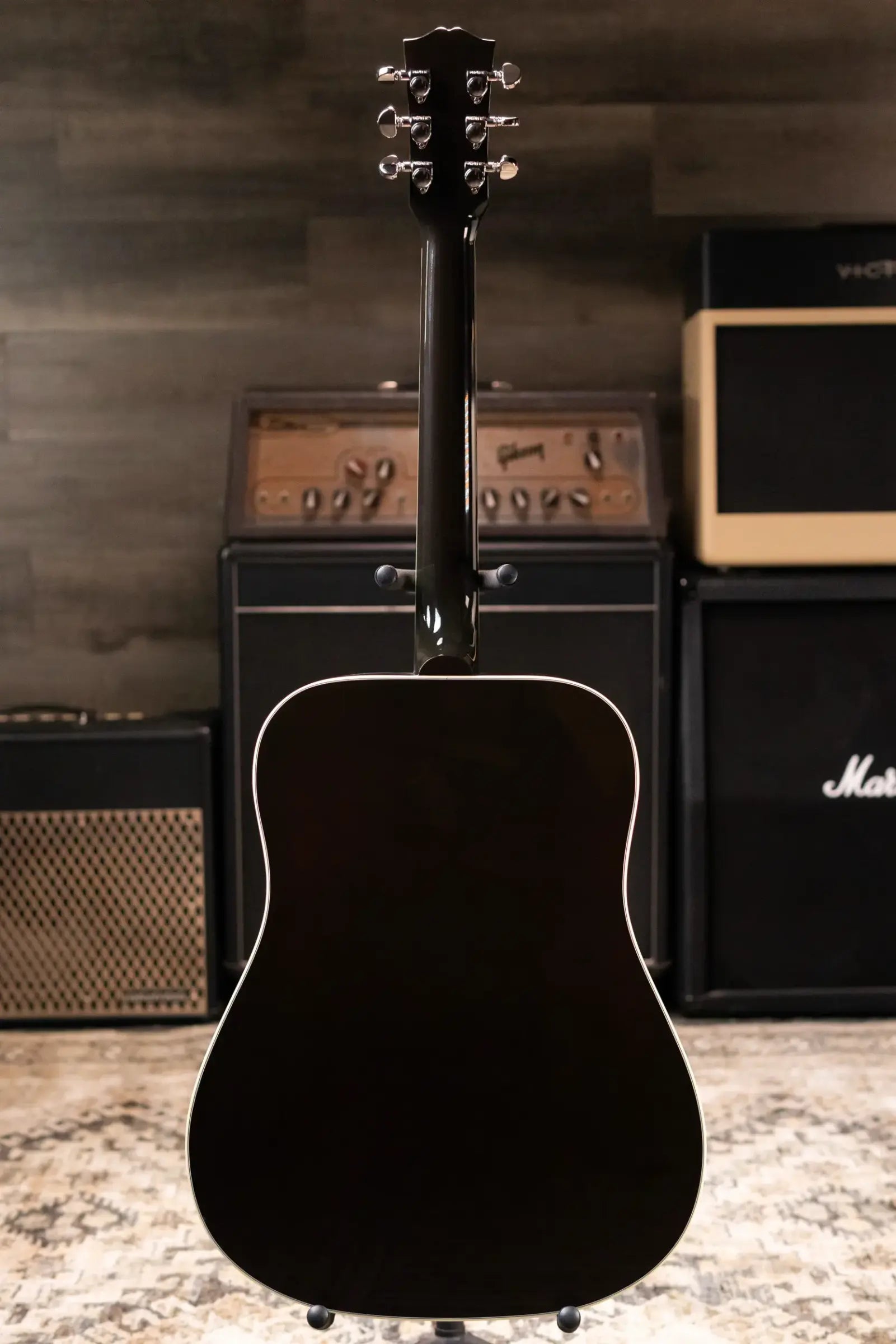 Gibson Hummingbird Standard Left-Handed Acoustic/Electric Guitar - Vintage Sunburst with Hardshell Case