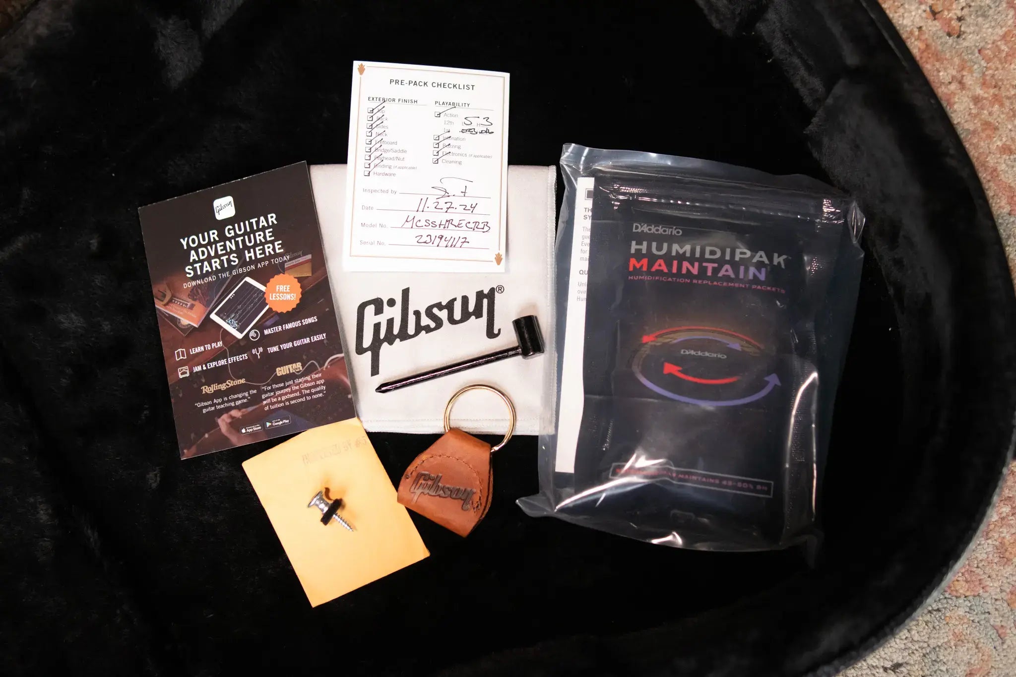 Gibson Hummingbird Standard Rosewood EC Dreadnought Acoustic/Electric Guitar - Rosewood Burst with Hardshell Case