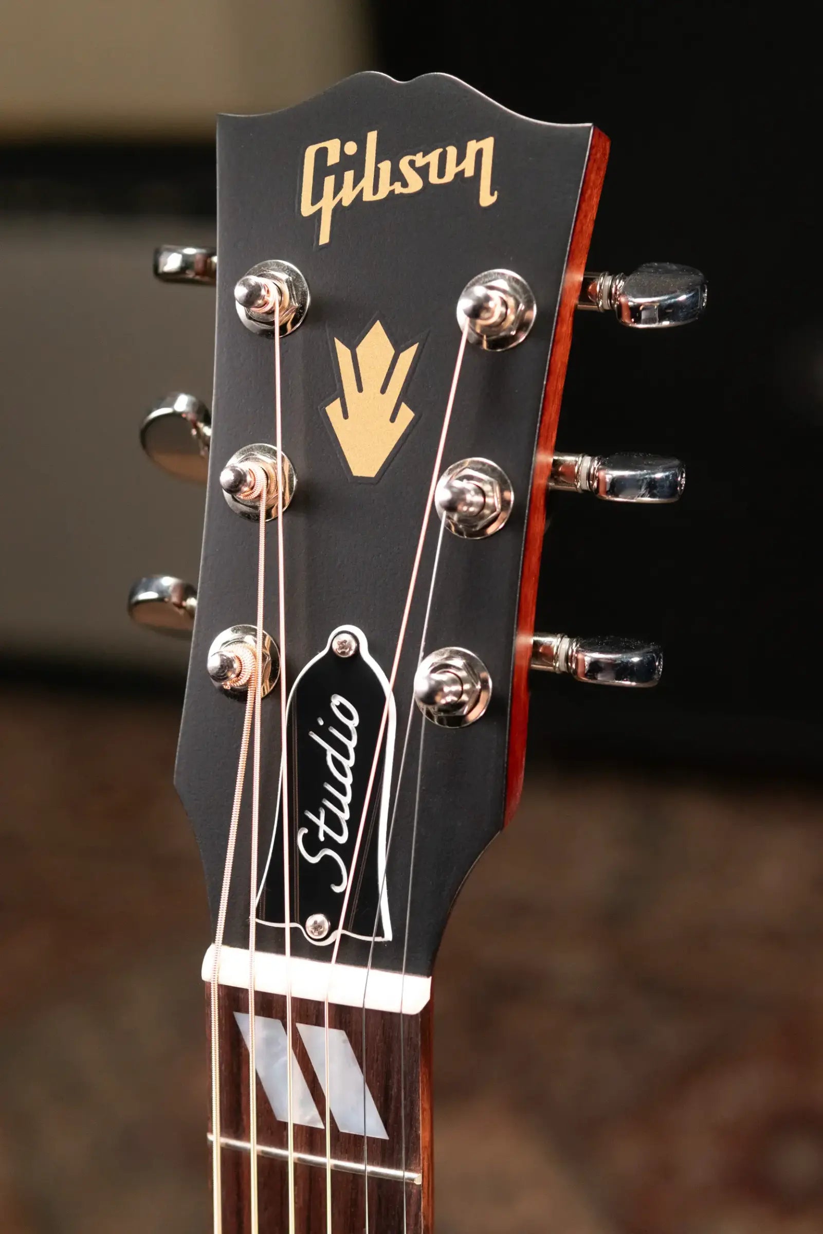 Gibson Hummingbird Studio EC Acoustic/Electric Guitar - Triburst with Hardshell Case