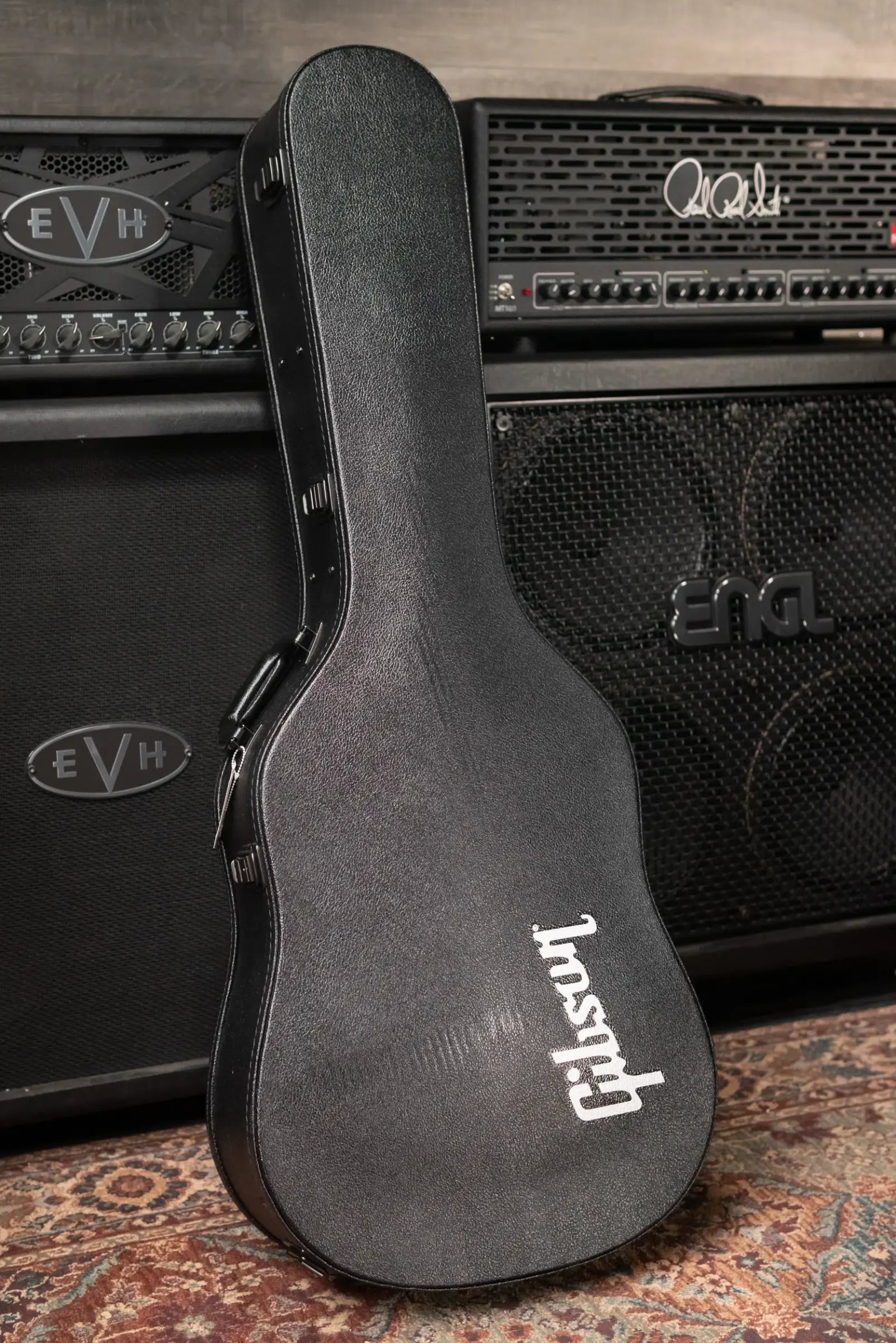Gibson Hummingbird Studio EC Acoustic/Electric Guitar - Triburst with Hardshell Case