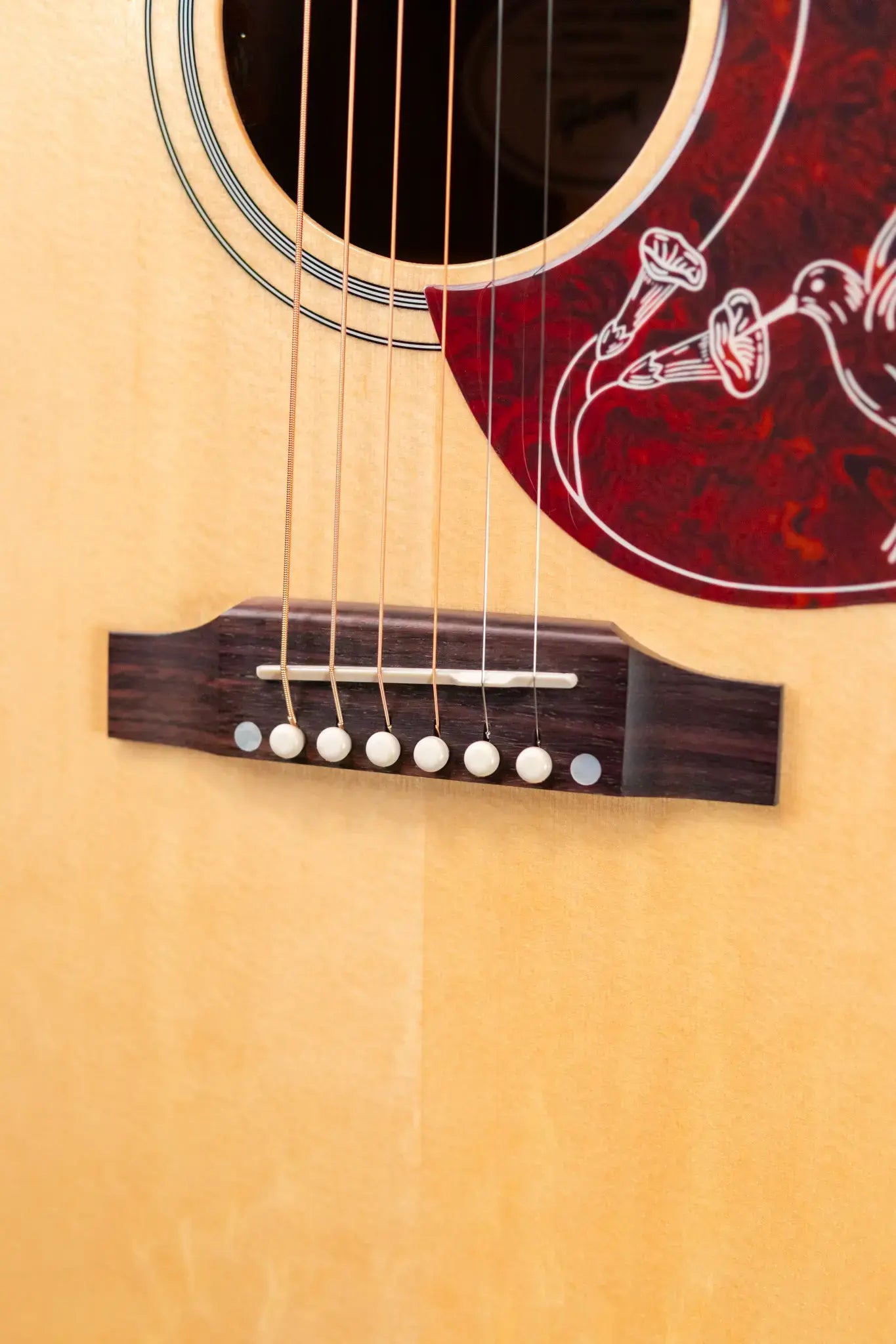 Gibson Hummingbird Studio Rosewood Acoustic/Electric Guitar - Natural with Hardshell Case