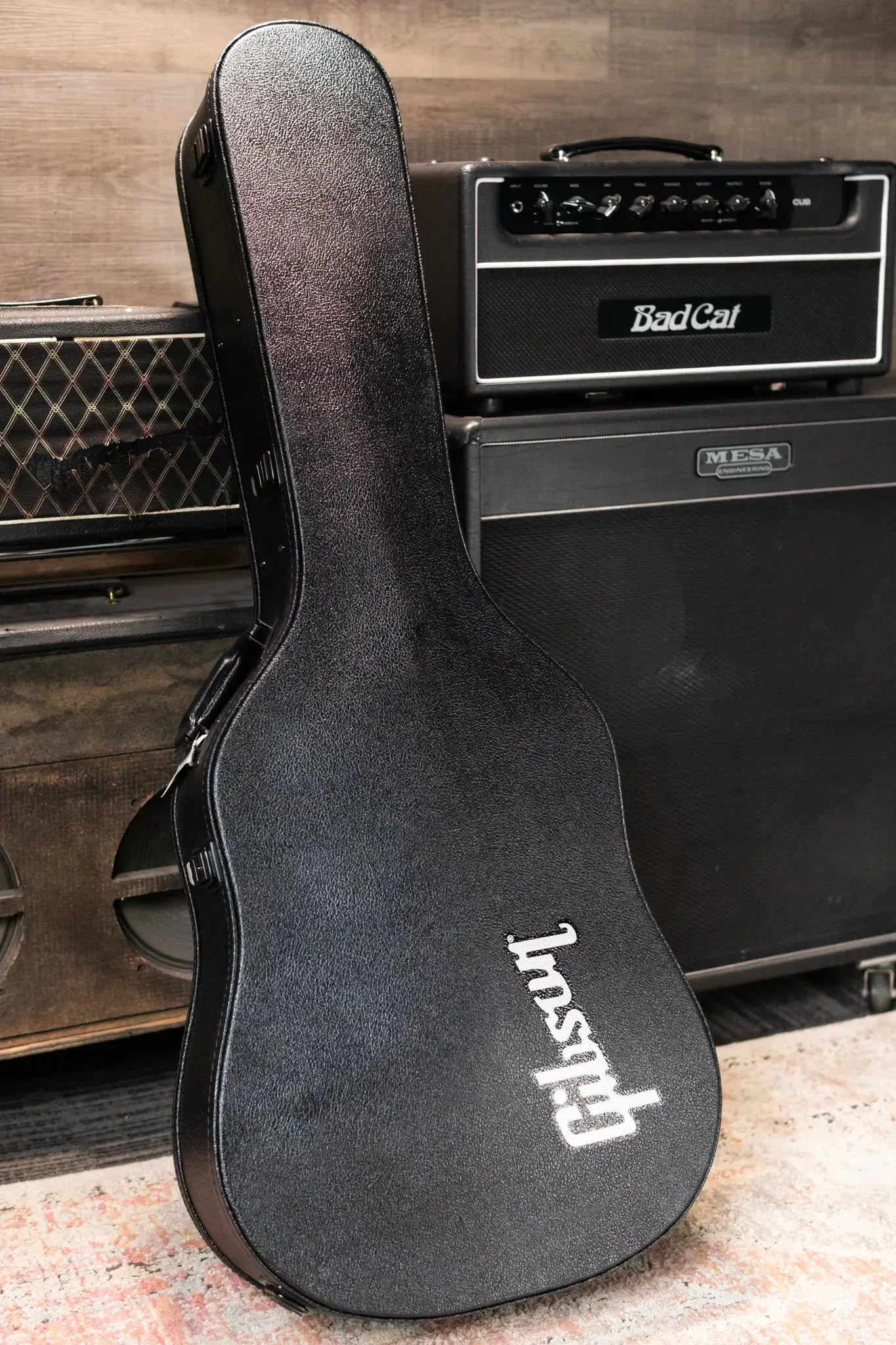 Gibson Hummingbird Studio Rosewood Acoustic/Electric Guitar - Rosewood Burst with Hardshell Case
