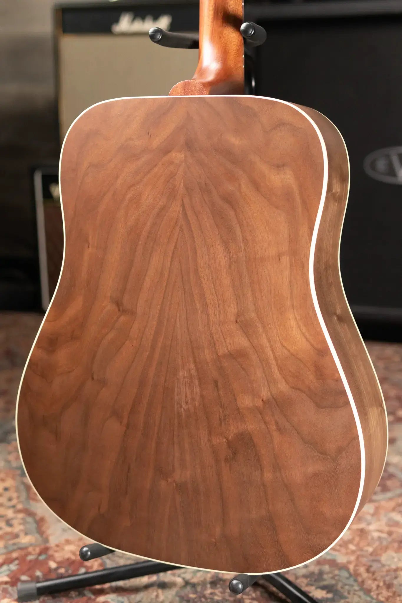 Gibson Hummingbird Studio Walnut Acoustic/Electric Guitar - Walnut Burst with Hardshell Case