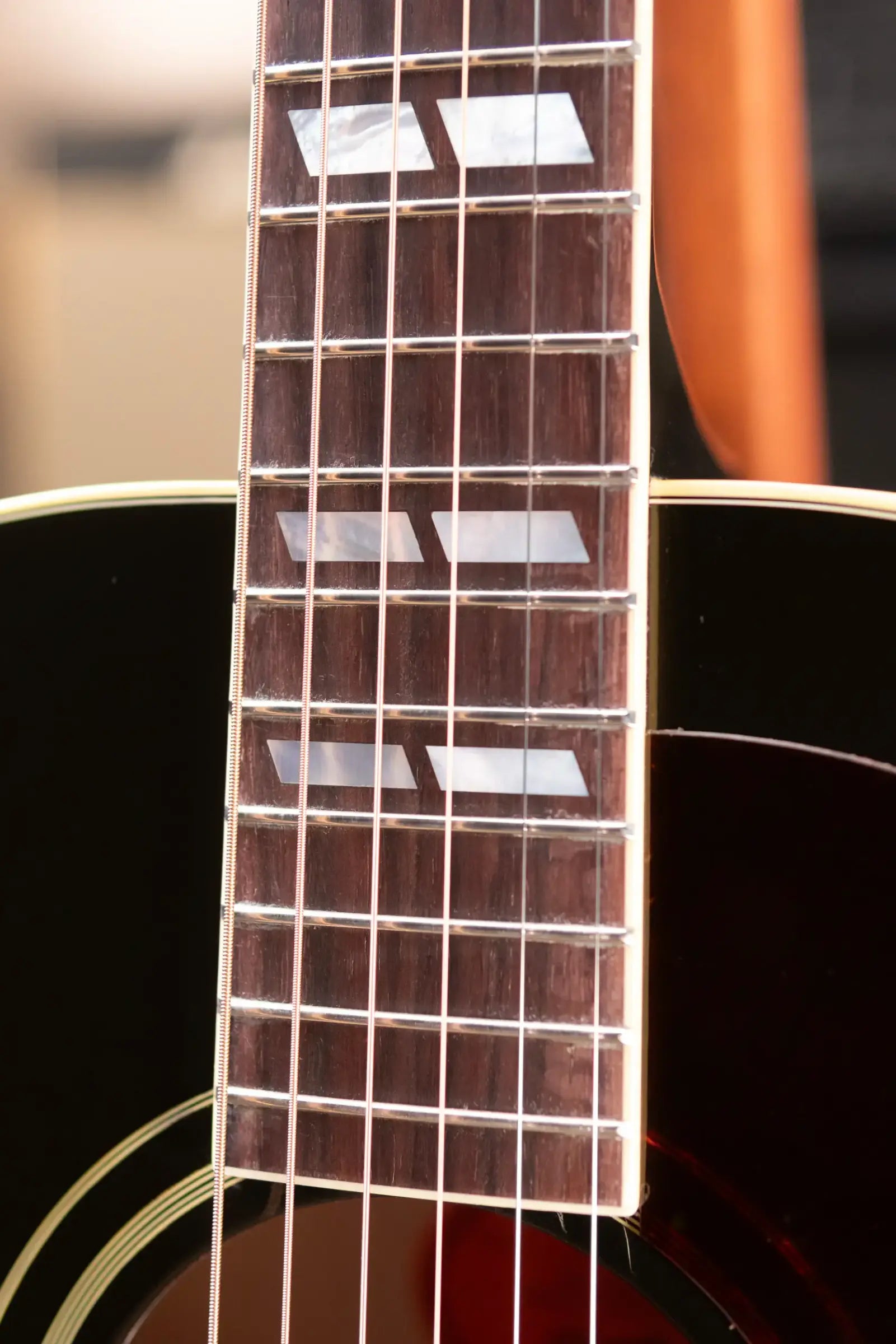 Gibson J-185 Original Acoustic/Electric Guitar - Vintage Sunburst with Hardshell Case