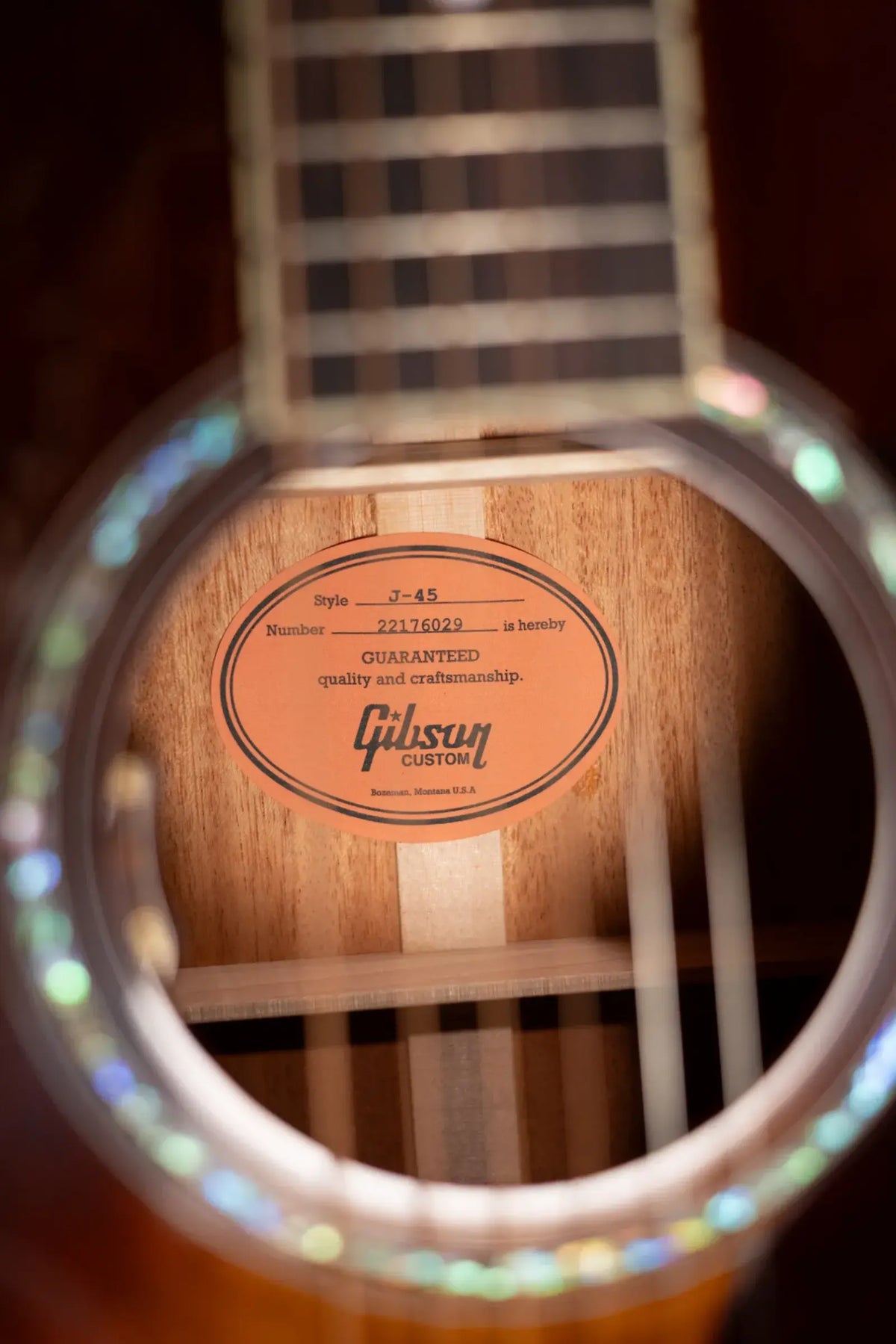 Gibson J-45 Anniversary Limited Edition Acoustic/Electric Guitar - Cremona Burst with Hardshell Case