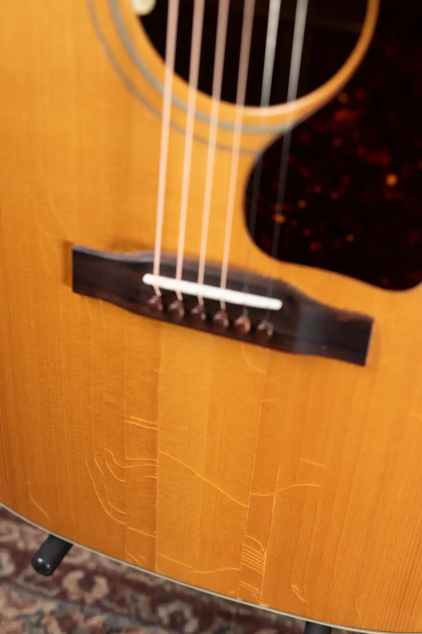 Gibson J-45 Koa Acoustic/Electric Guitar with Hardshell Case - Used