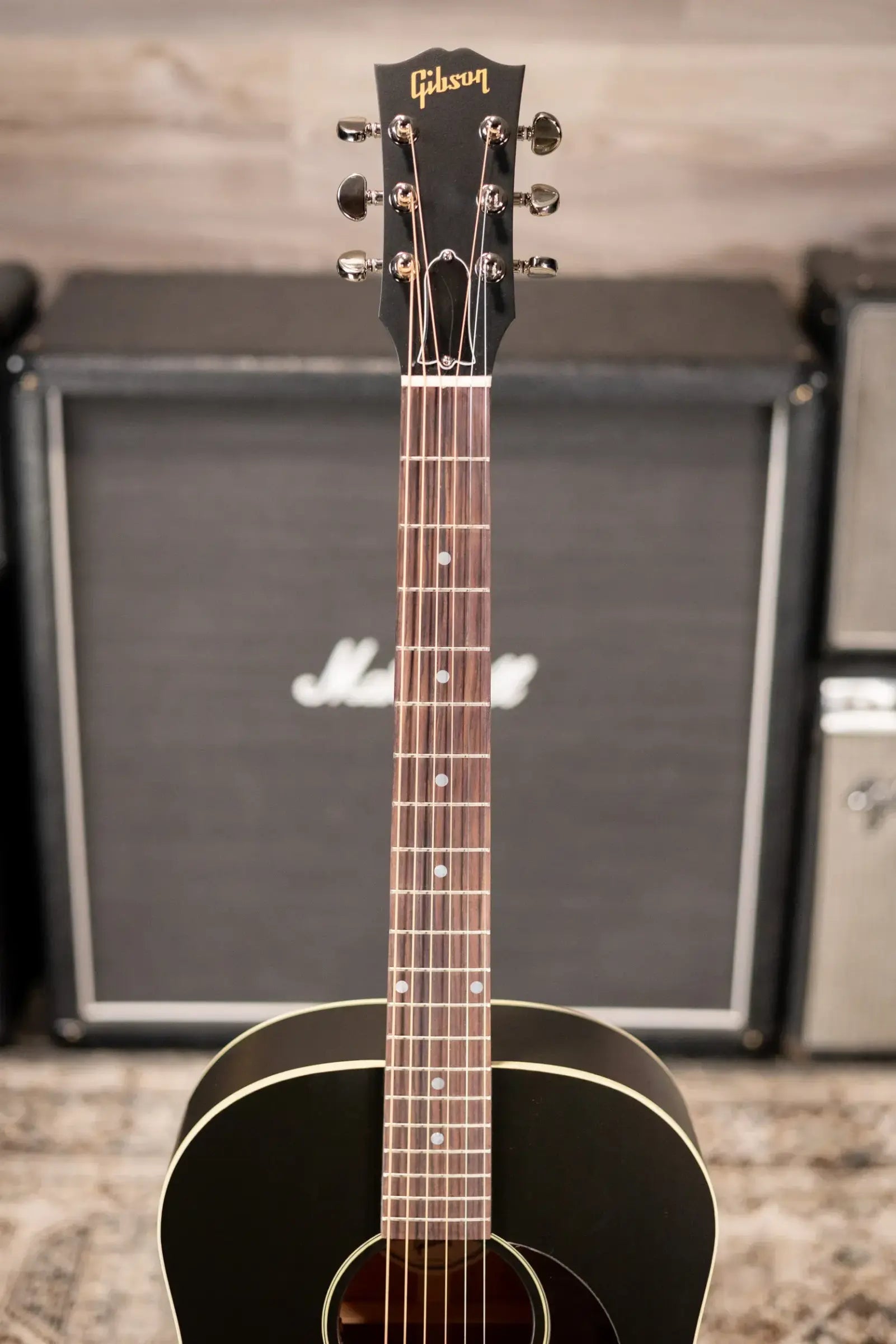 Gibson J-45 Special Acoustic/Electric Guitar - Satin Vintage Sunburst with Gig Bag